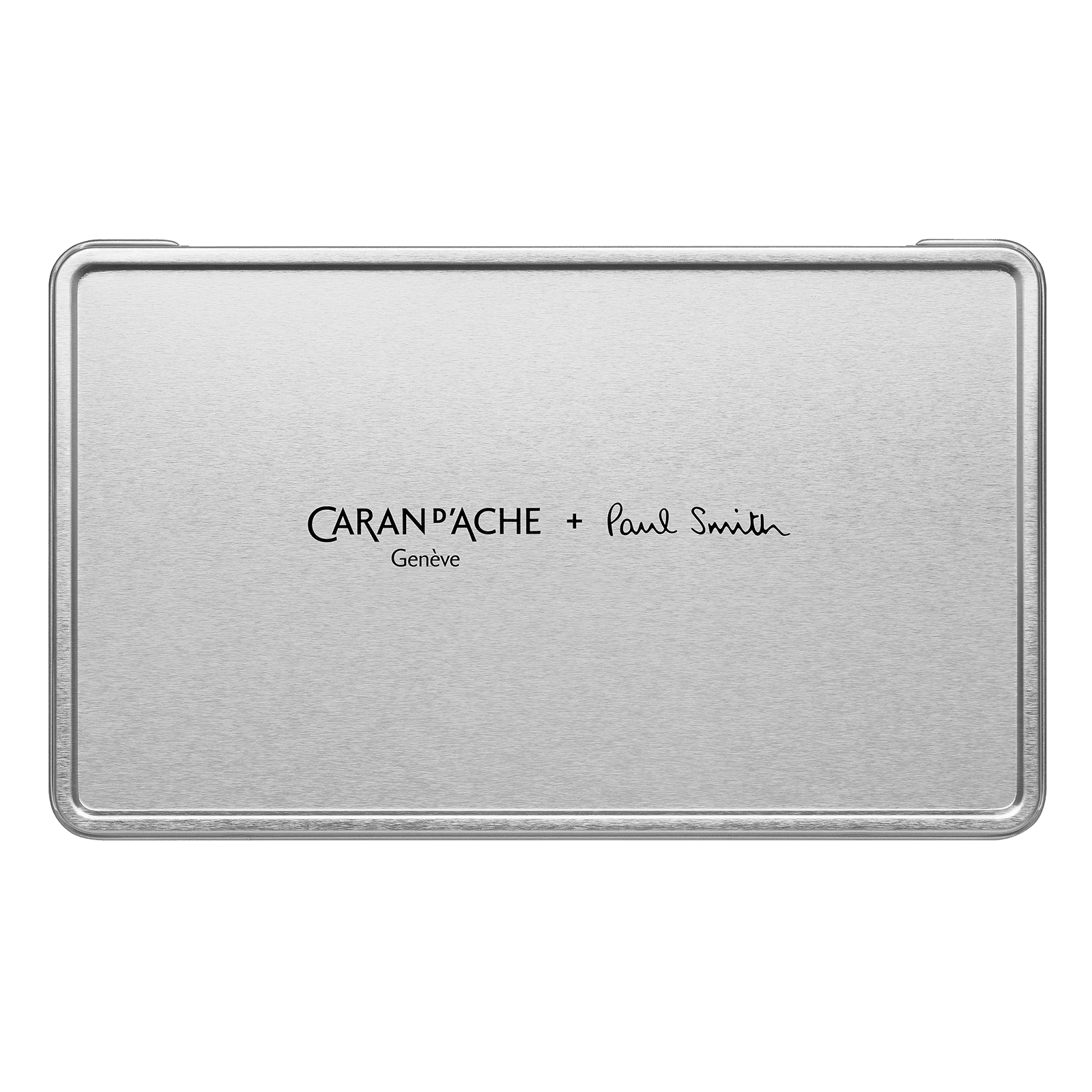 Set stylo bille CARAN D'ACHE Ecridor Paul Smith Édition 5 Gris Argenté - 7630002364348