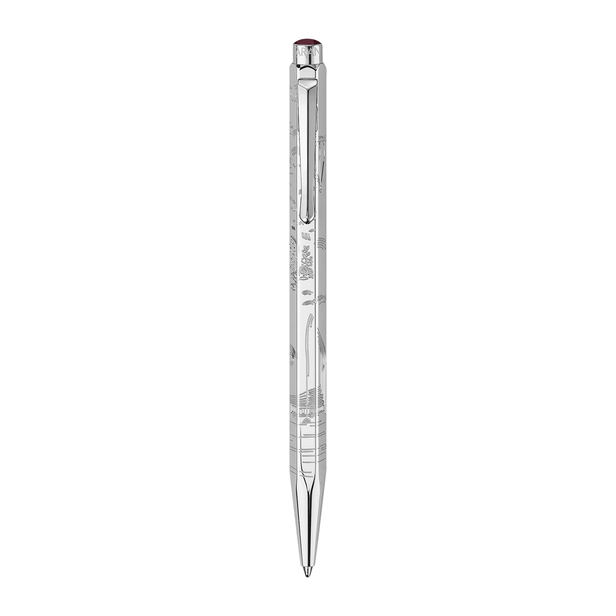 Set stylo bille CARAN D'ACHE Ecridor Toile de Jouy Geneva Edition - 7630002365789