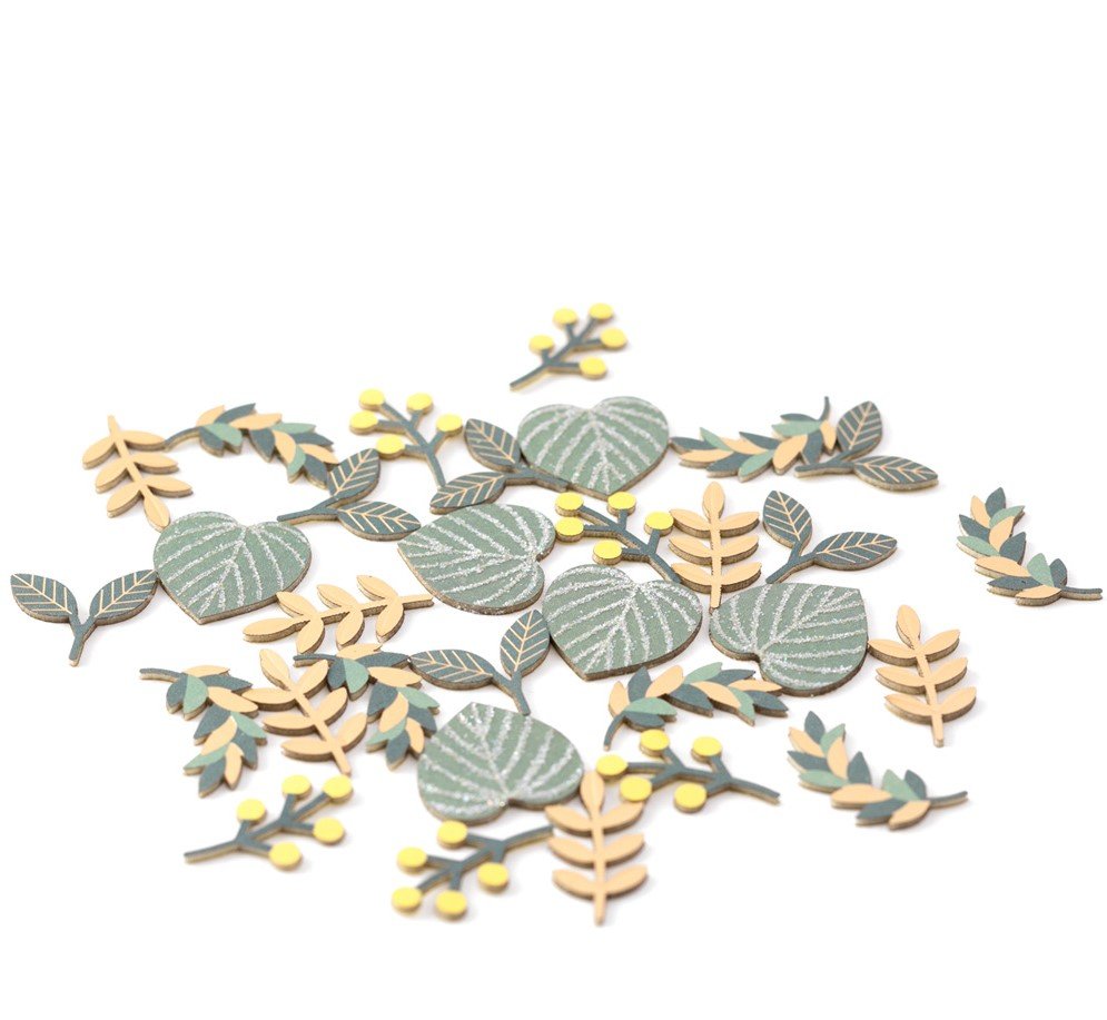 Stickers MIDORI Decoration - Feuilles - 