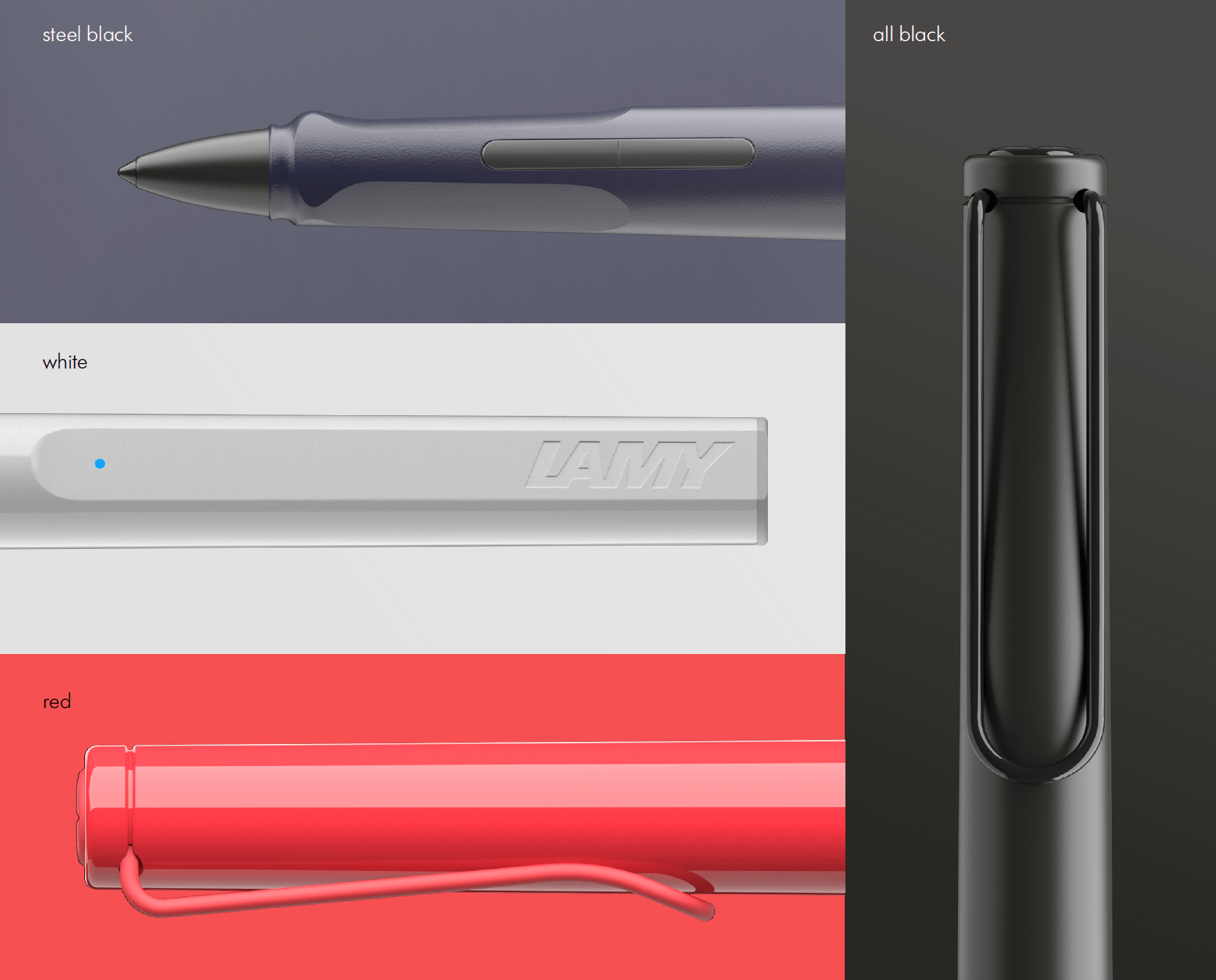 Stylet numérique LAMY Safari Note+ IOS - Digital - All Black - 