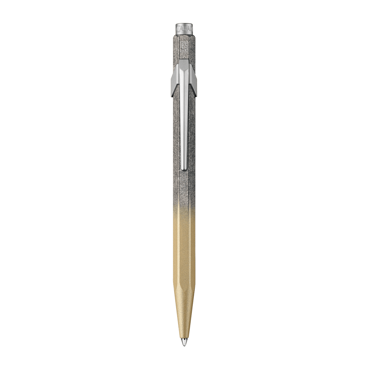 Stylo bille CARAN D'ACHE 849 Cosmic Blue Édition Spéciale - Doré - 7630002355780