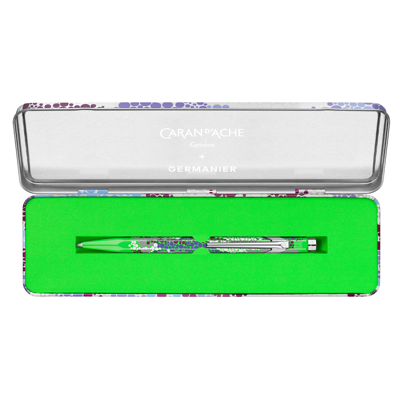 Stylo bille CARAN D'ACHE 849 Germanier Édition Spéciale - Vert - 