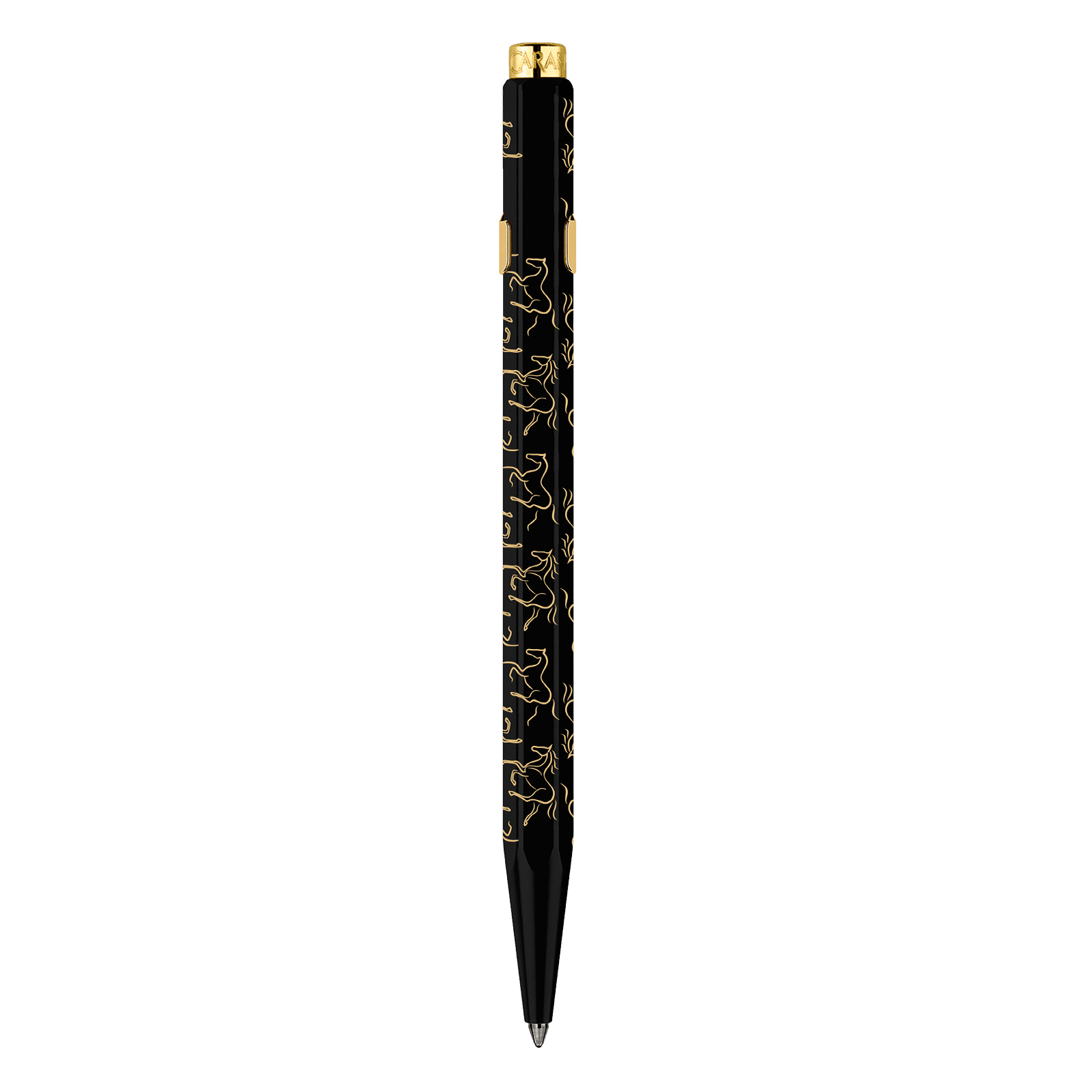 Stylo bille CARAN D'ACHE 849 Horse Noir Édition Spéciale - 