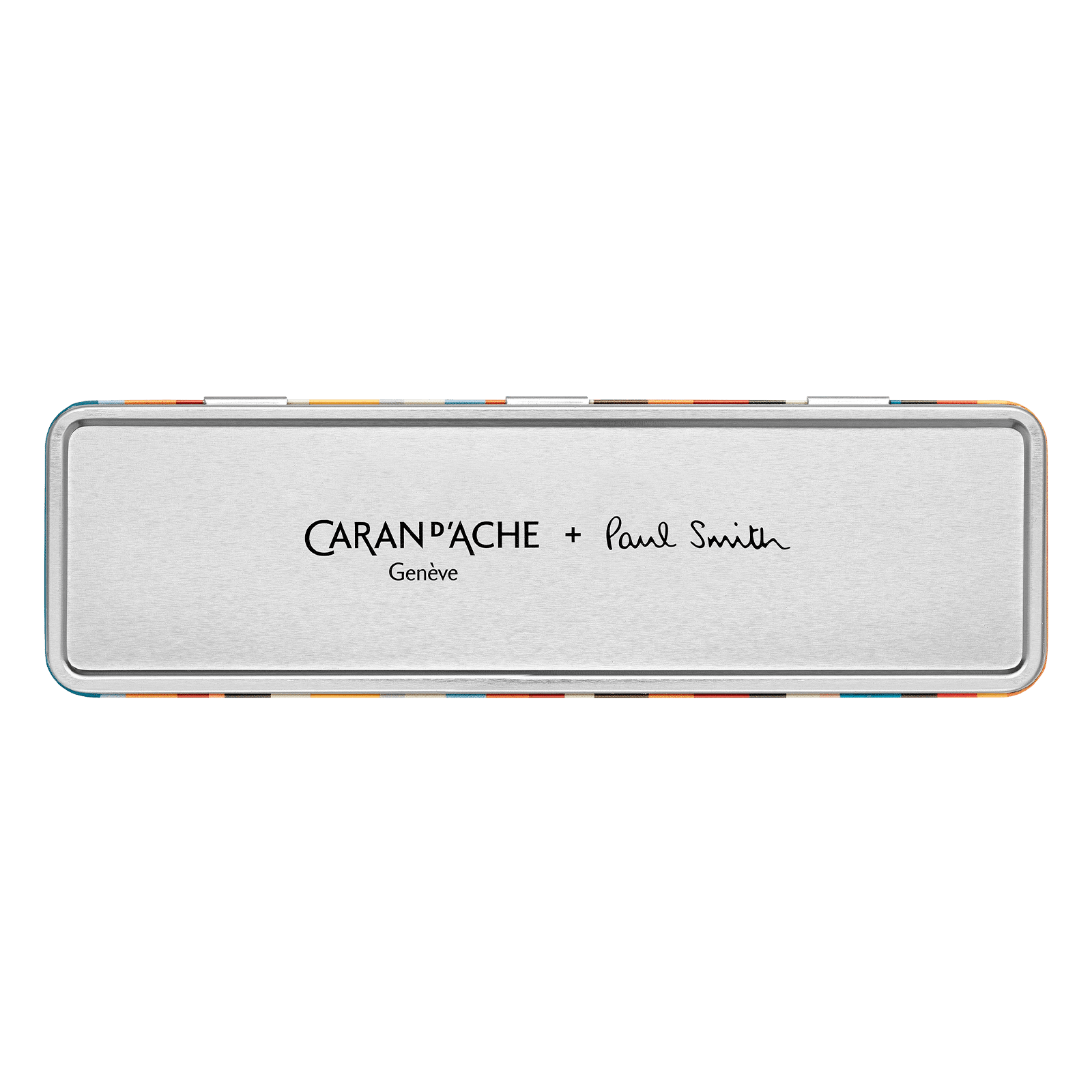 Stylo bille CARAN D'ACHE 849 Paul Smith Édition 5 - Gris Argenté - 7630002364362