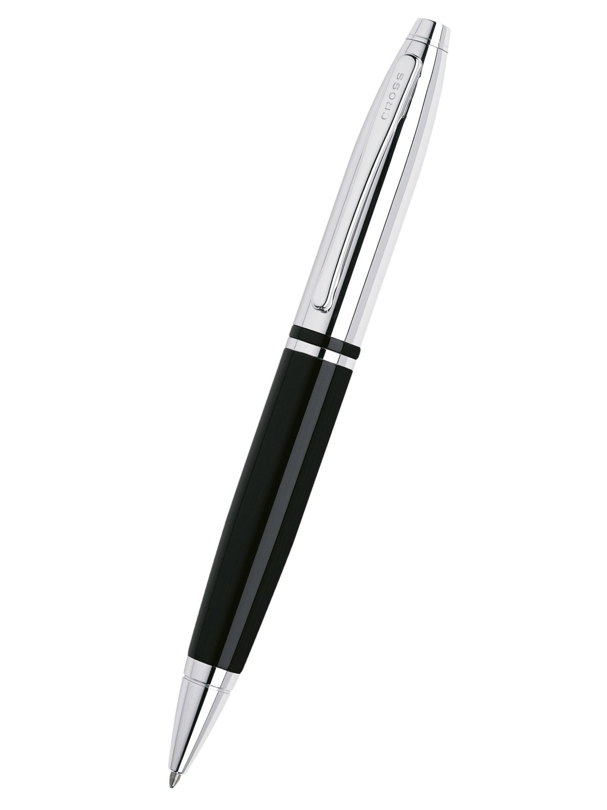 Stylo bille CROSS Calais - Chrome/Black CT - 073228068725