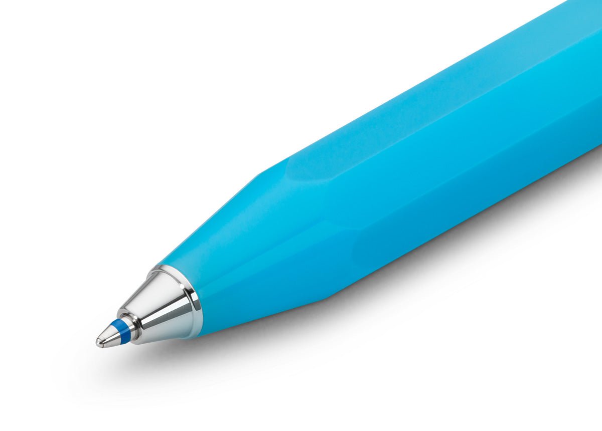 Stylo bille KAWECO Frosted Sport - Light Blueberry - 4250278617653