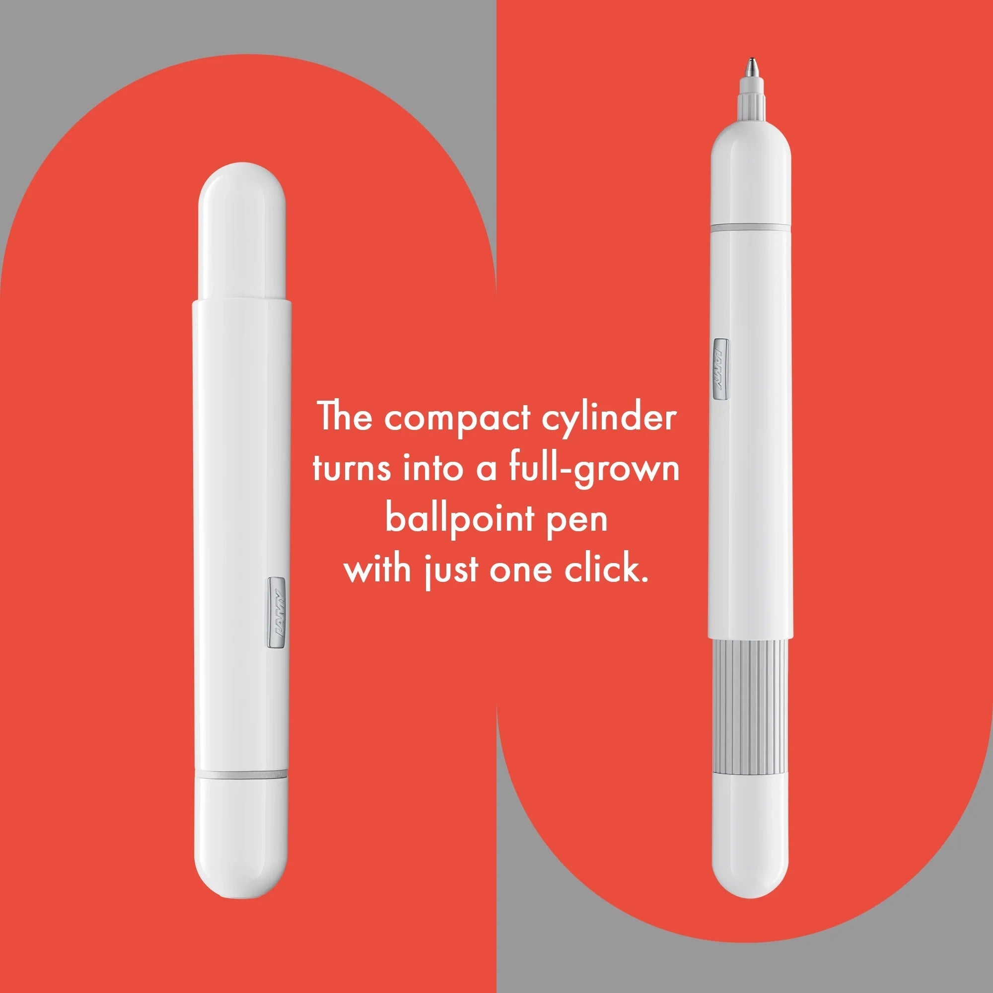 Stylo bille LAMY pico - Blanc - 4014519219804