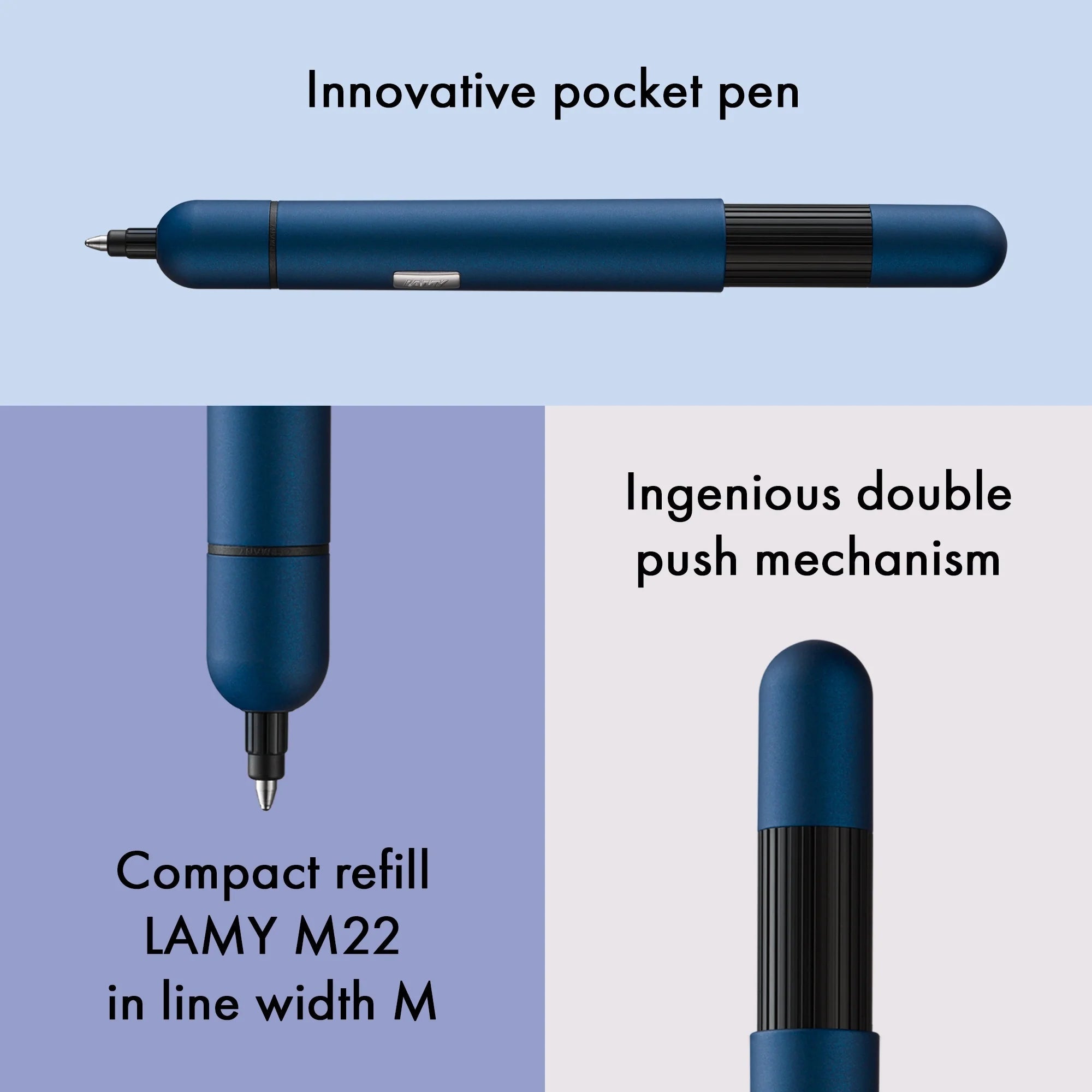 Stylo bille LAMY pico - Bleu - 4014519252153