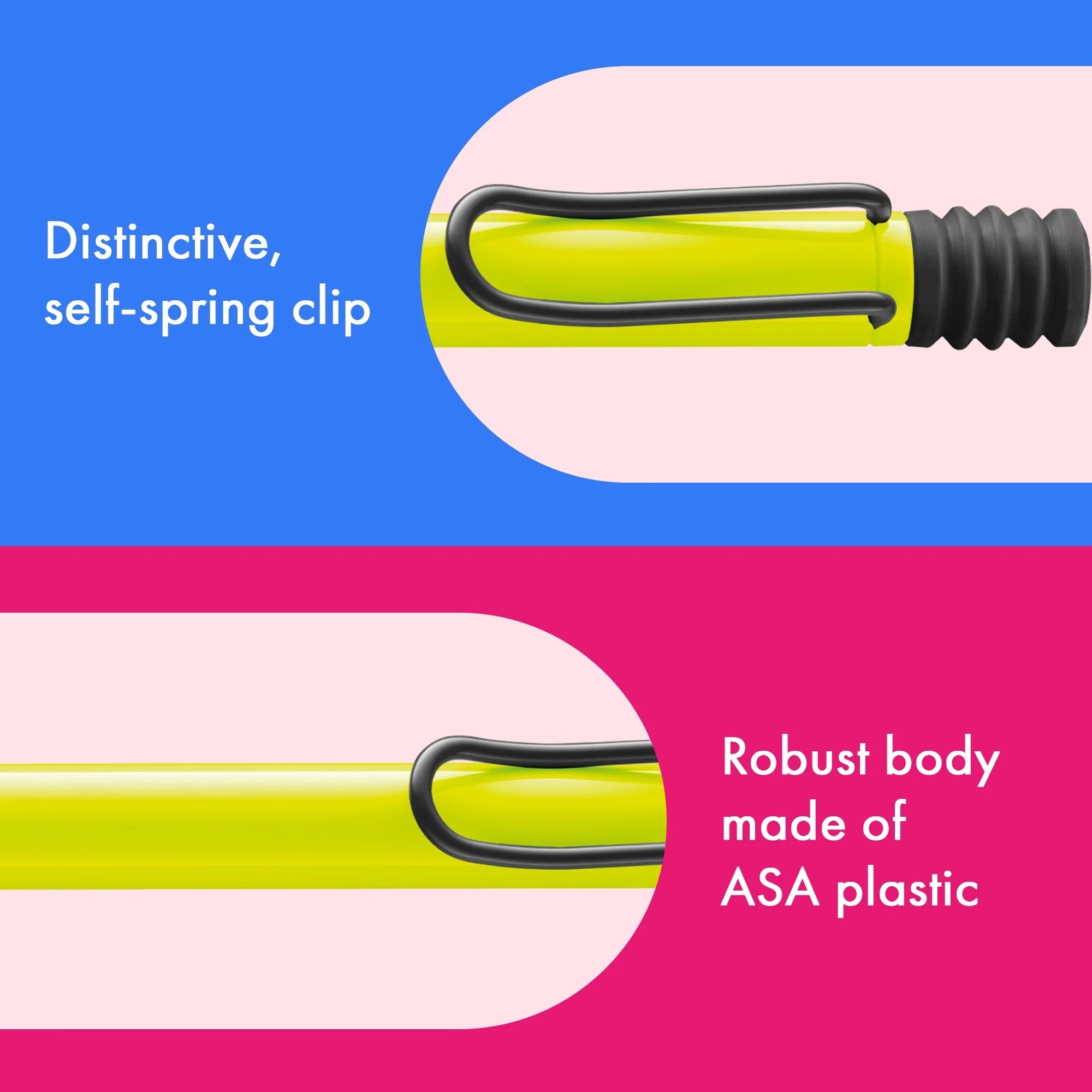 Stylo bille LAMY safari Édition Spéciale 2026 - Neon Yellow - 4014519803201