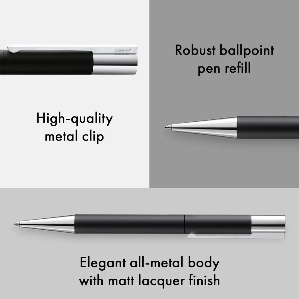 Stylo bille LAMY scala - Black - 4014519240914