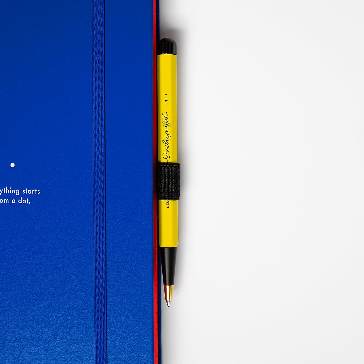 Stylo bille LEUCHTTURM1917 Drehgriffel Nr. 1 Bauhaus Edition - Red/Royal Blue - 4004117616396
