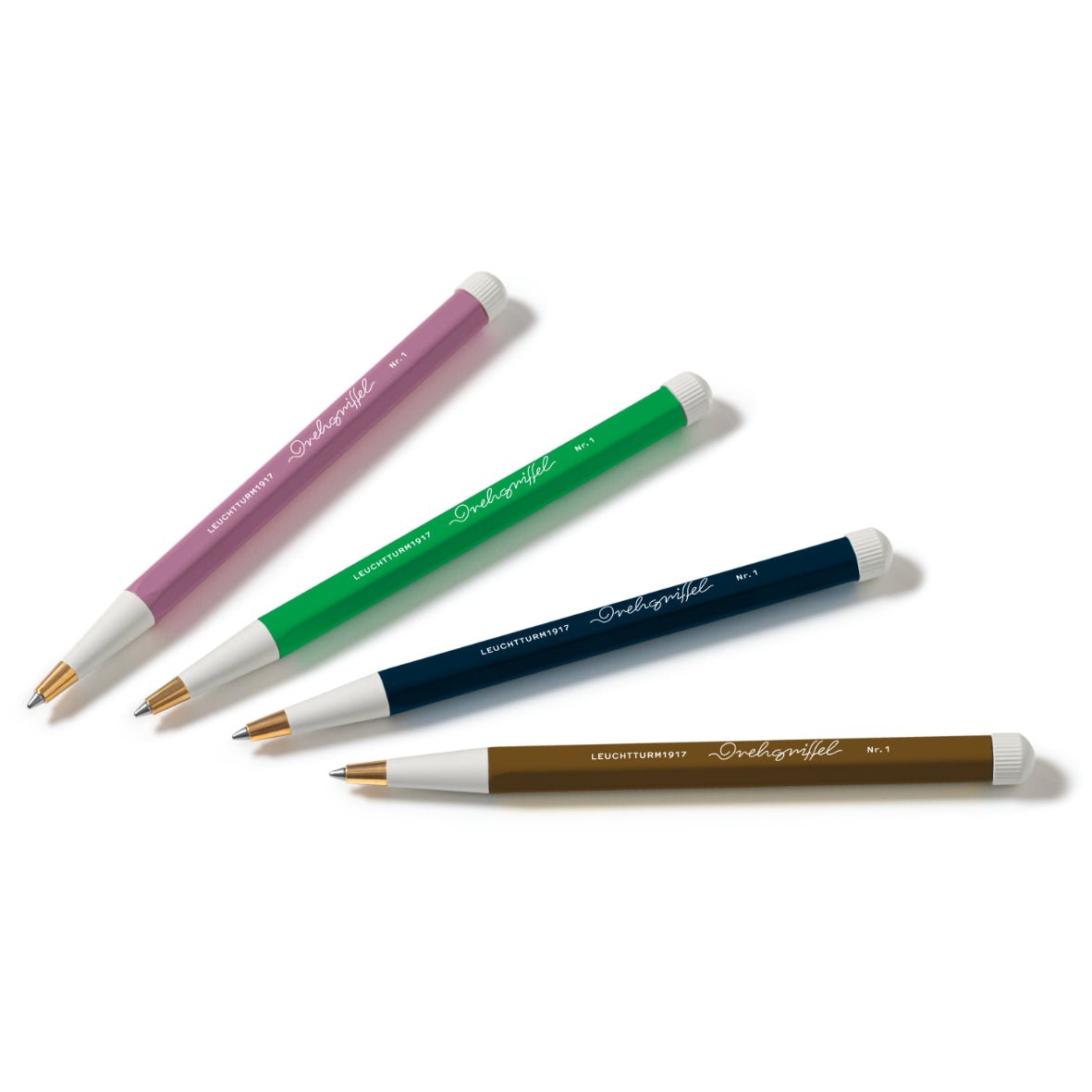 Stylo bille LEUCHTTURM1917 Drehgriffel Nr. 1 Nouvelles Couleurs 2025 - Medium (M) - Deep Sea - 