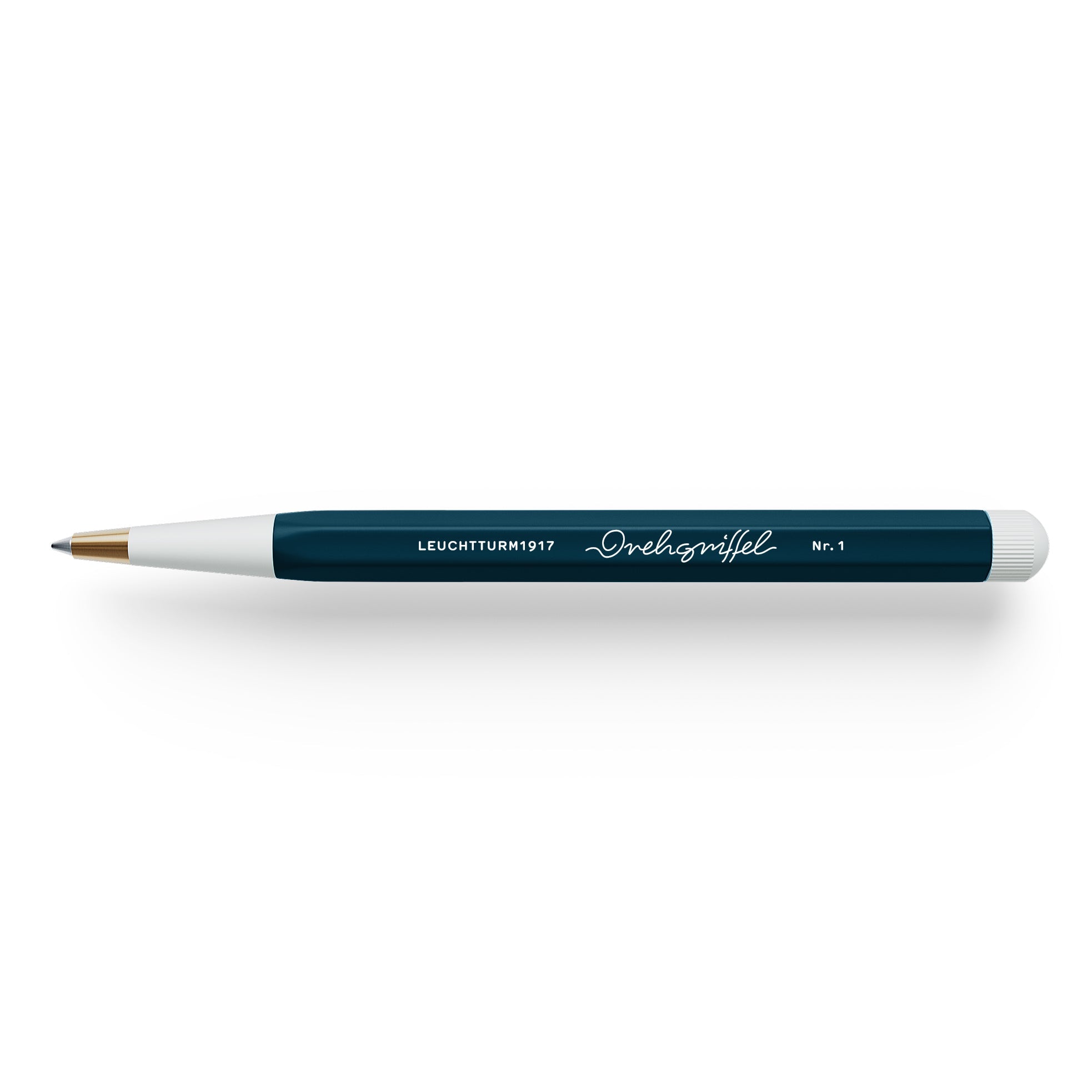 Stylo bille LEUCHTTURM1917 Drehgriffel Nr. 1 Nouvelles Couleurs 2025 - Medium (M) - Deep Sea - 
