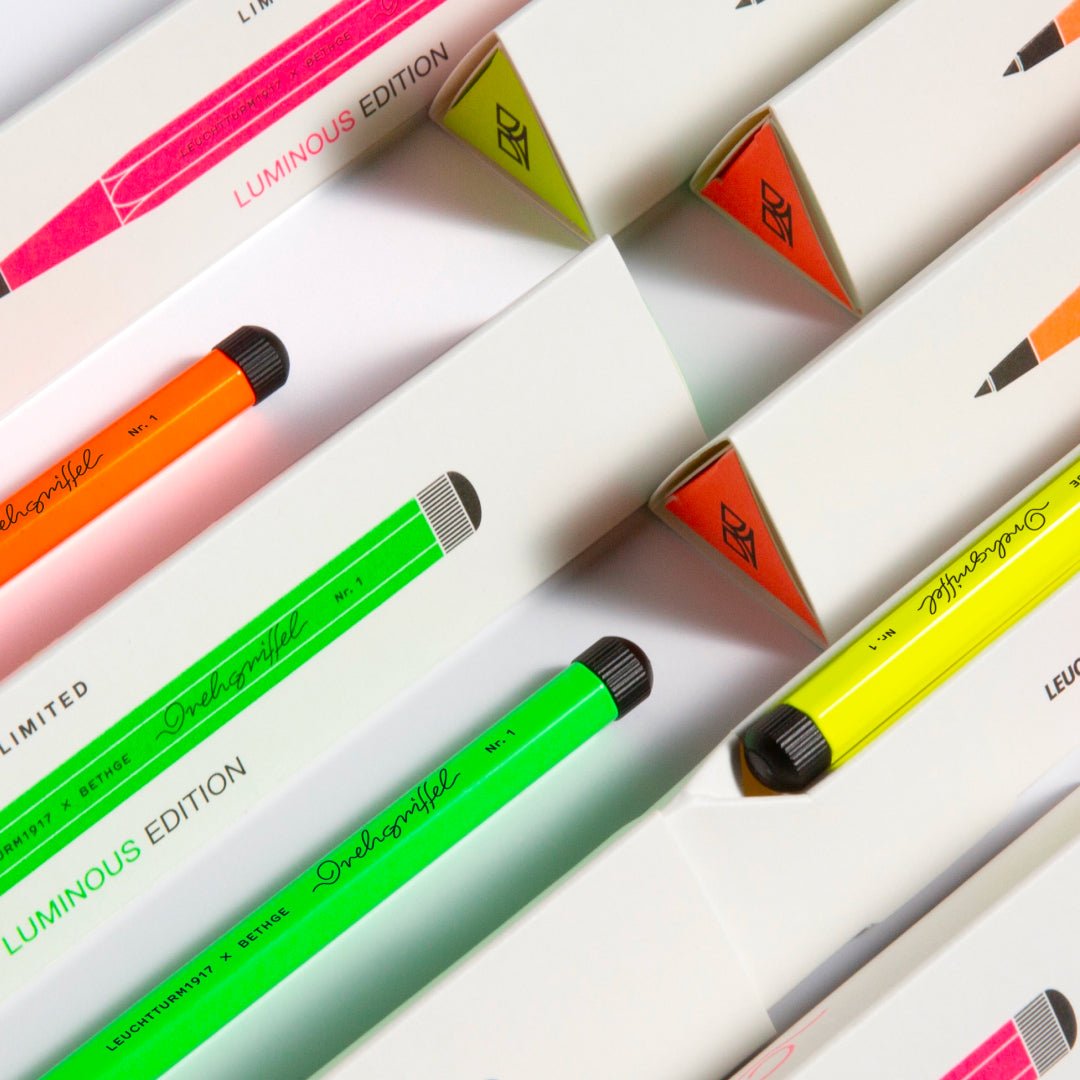 Stylo bille LEUCHTTURM1917 Luminous Edition - Luminous Yellow - 