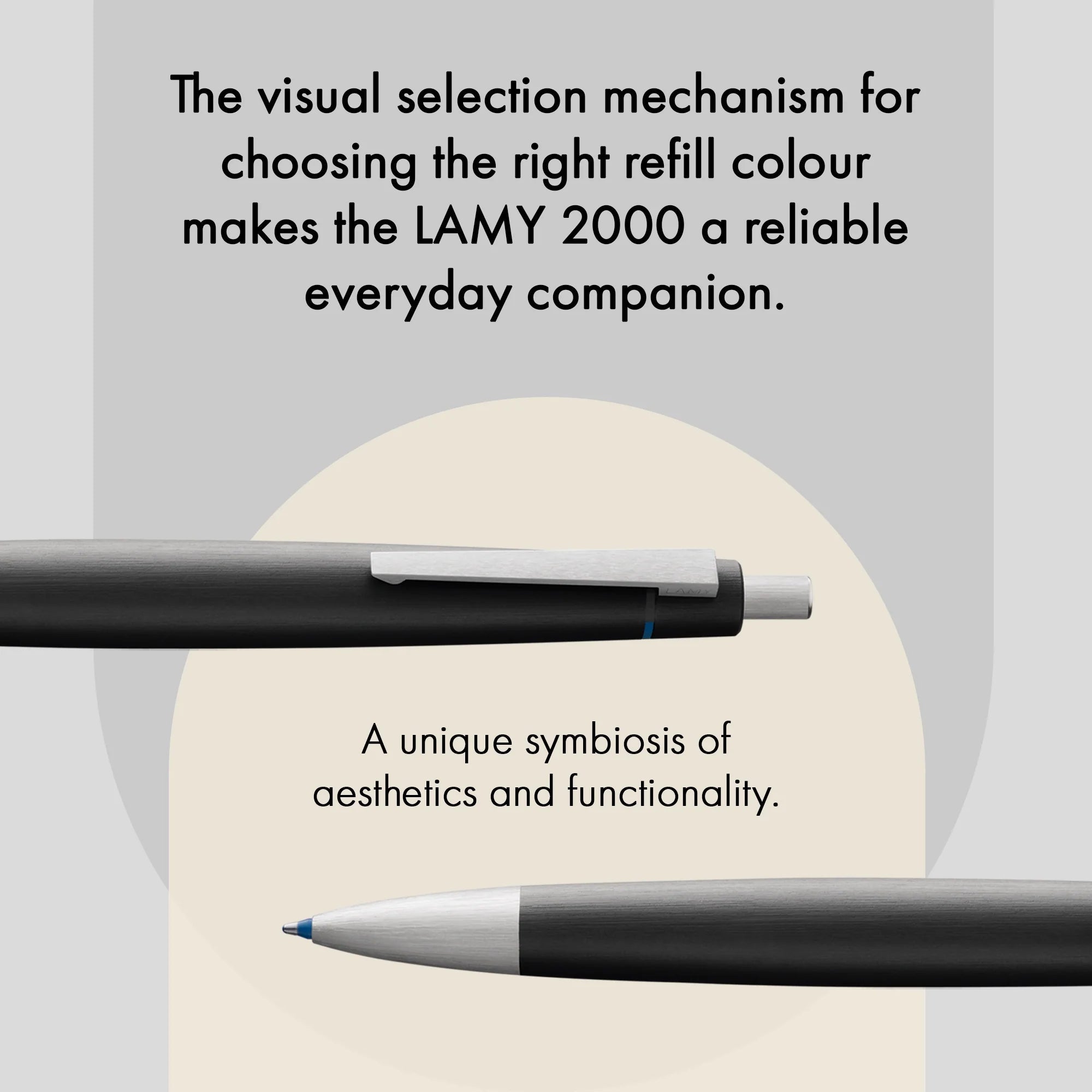 Stylo bille multi couleurs LAMY 2000 - 4014519014461