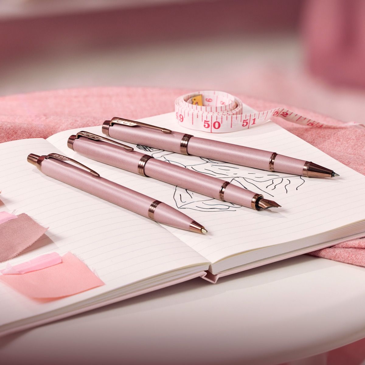 Stylo bille PARKER IM Finishing Touch - Mauve - 3026982354167