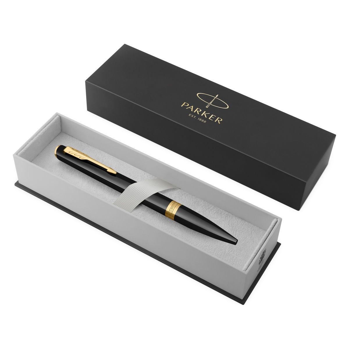 Stylo bille PARKER Meridian - Black GT - 3026982313959