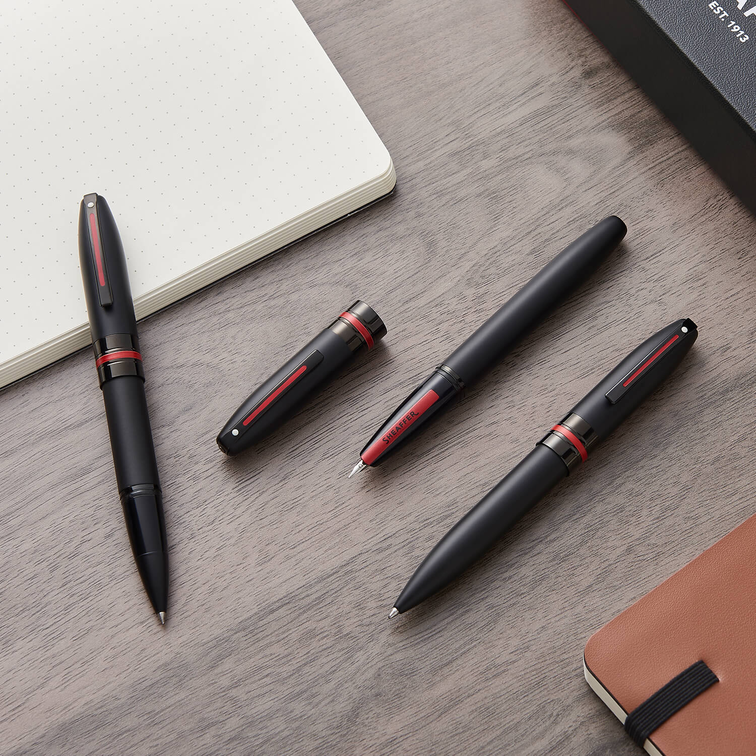 Stylo bille SHEAFFER Icon - Gloss Matte Black RT - 0074040231243