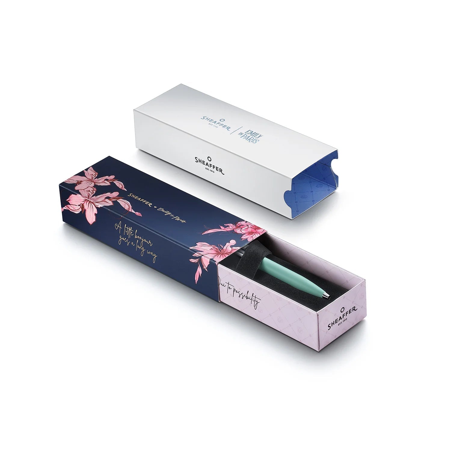 Stylo bille SHEAFFER Sentinel Emily in Paris - Green Matte - 074040576191
