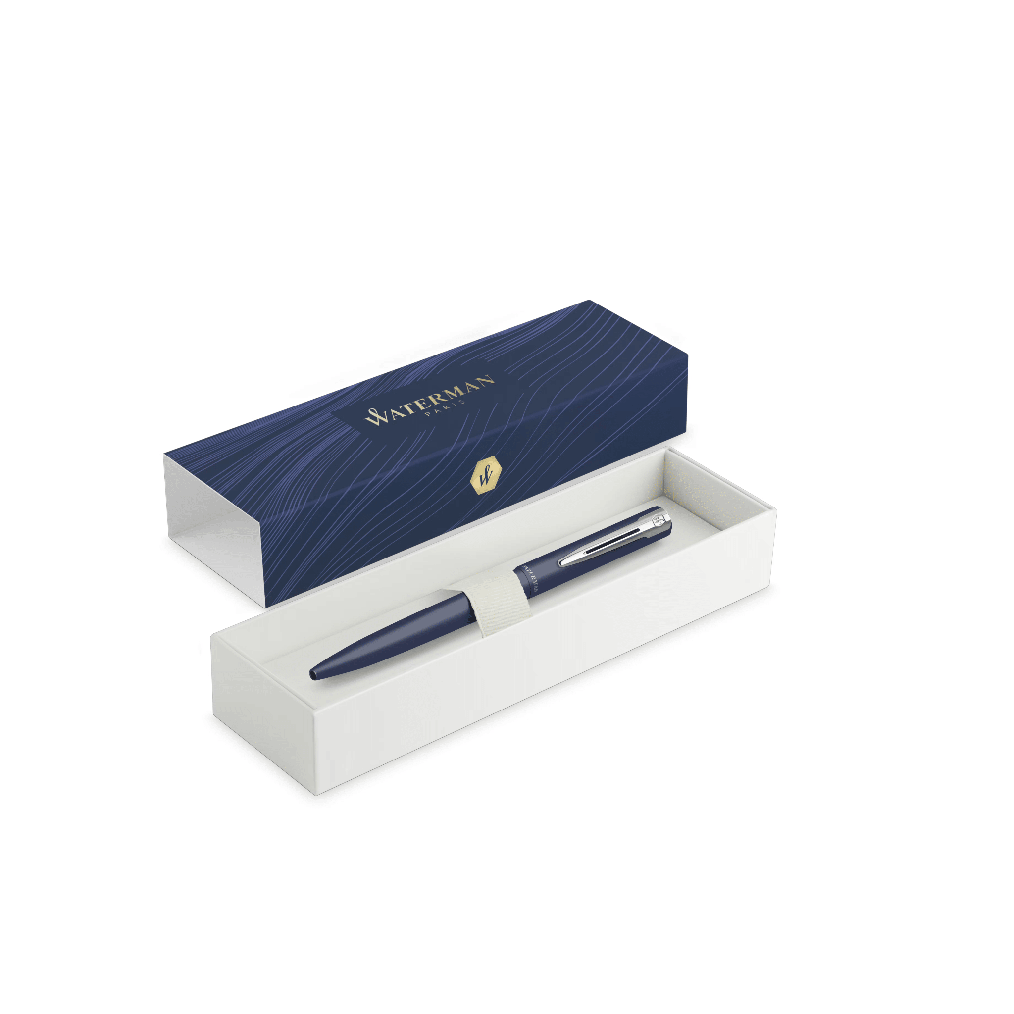 Stylo bille WATERMAN Allure de Paris - Bleu CT - 