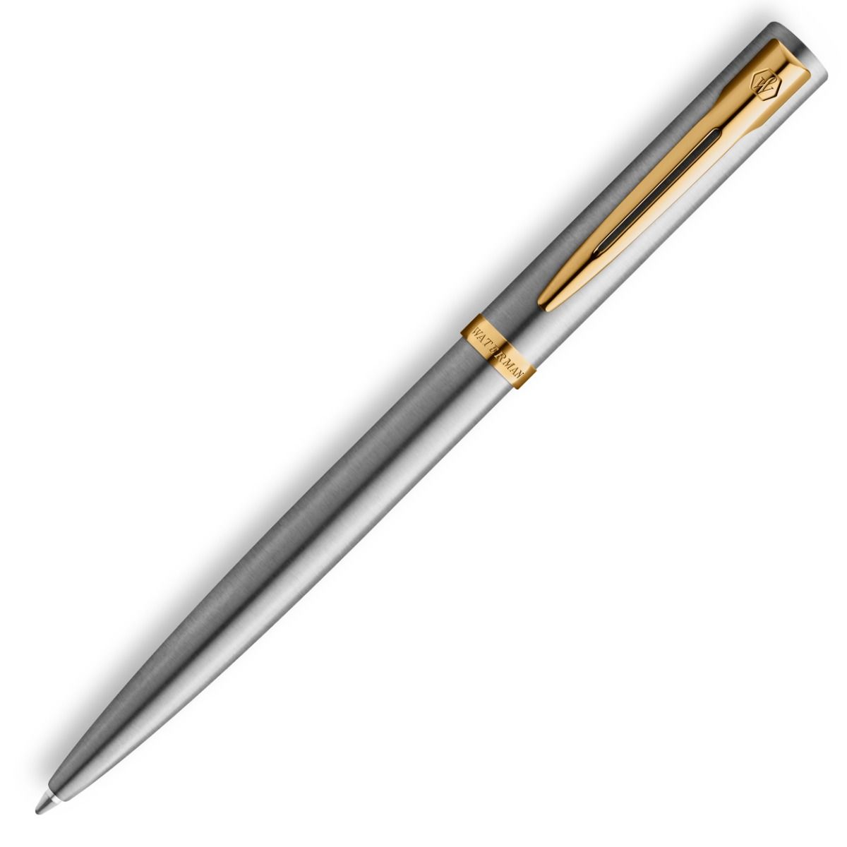 Stylo bille WATERMAN Impression - Acier Métallisé GT - 3026982254955