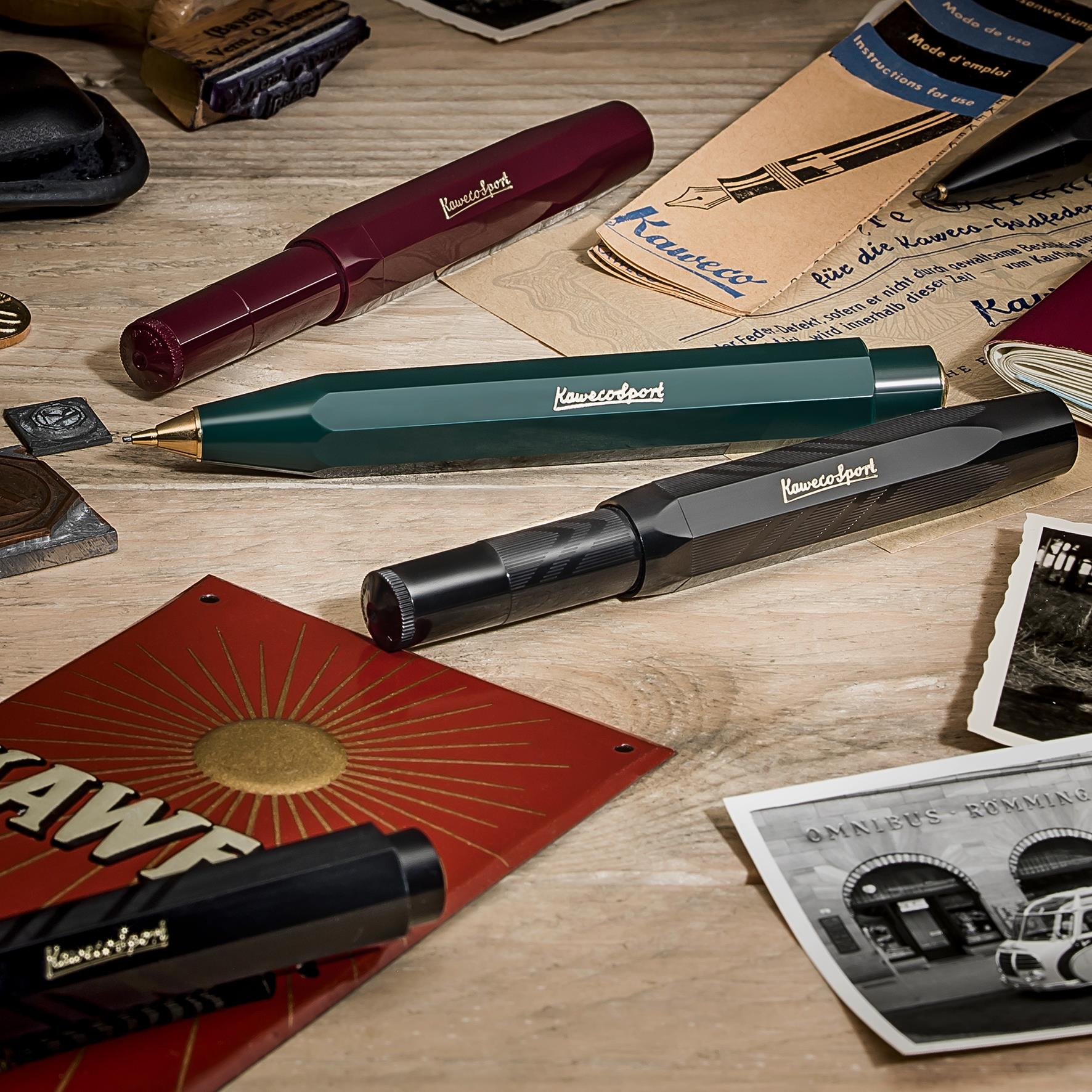 Stylo plume KAWECO Classic Sport - Bordeaux - Extra - fine (EF) - 4250278605117