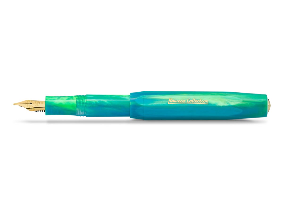 Stylo plume KAWECO Collection Marble Ocean - Extra-fine (EF) - 4251734928641