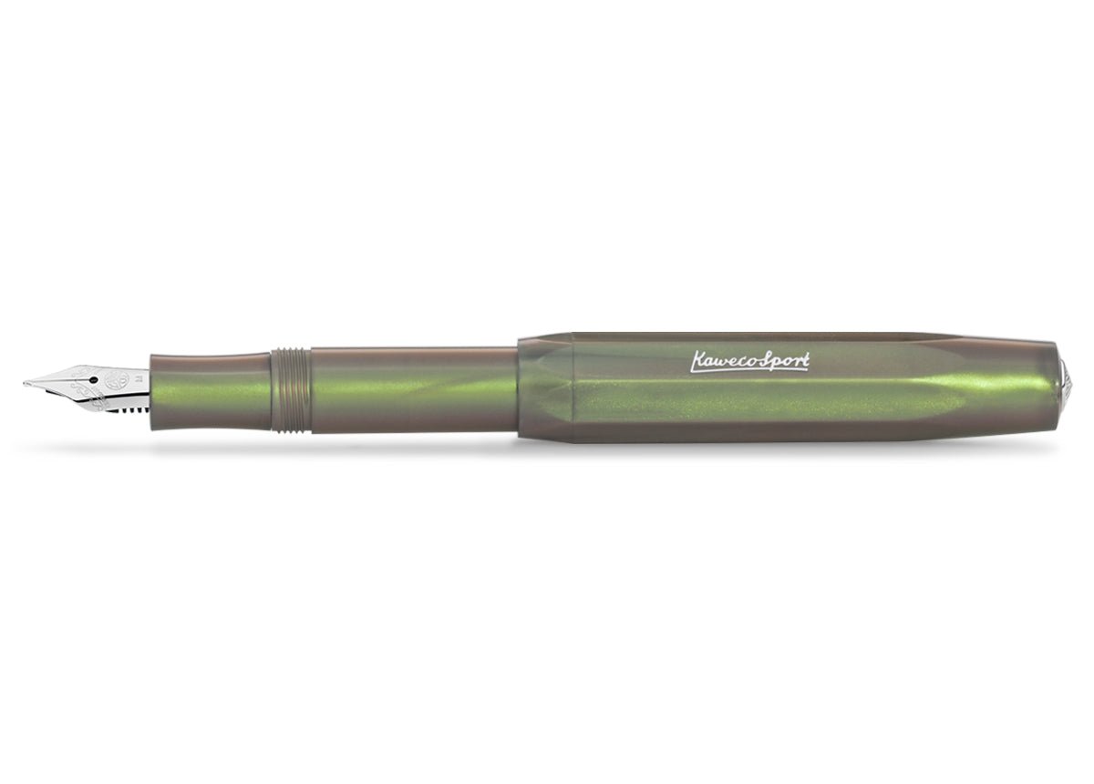 Stylo plume KAWECO Lunar Sport - Shadow Green - Extra - fine (EF) - 4251734928146