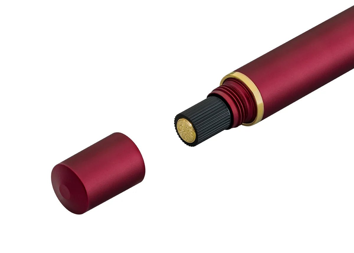 Stylo plume KAWECO Piston Sport AL Bordeaux/Gold - Extra-fine (EF) - 4251734926616