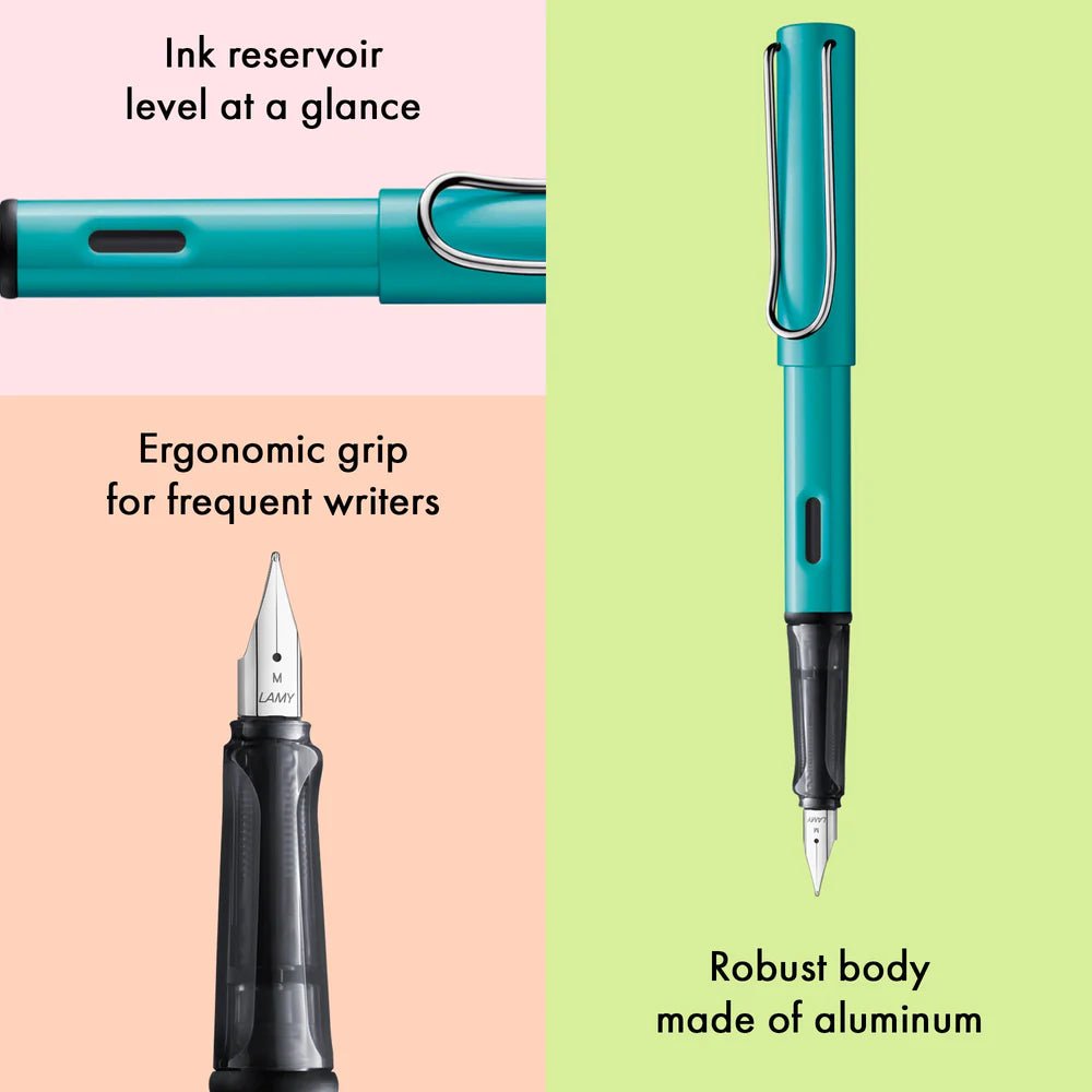 Stylo plume LAMY AL - star - Turmaline - Extra - fine (EF) - 4014519728009