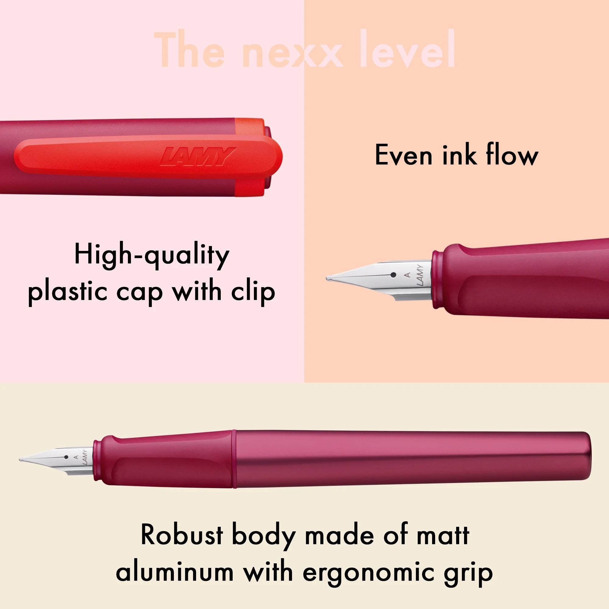 Stylo plume LAMY Nexx Édition Spéciale - Multired - A - 4014519800125