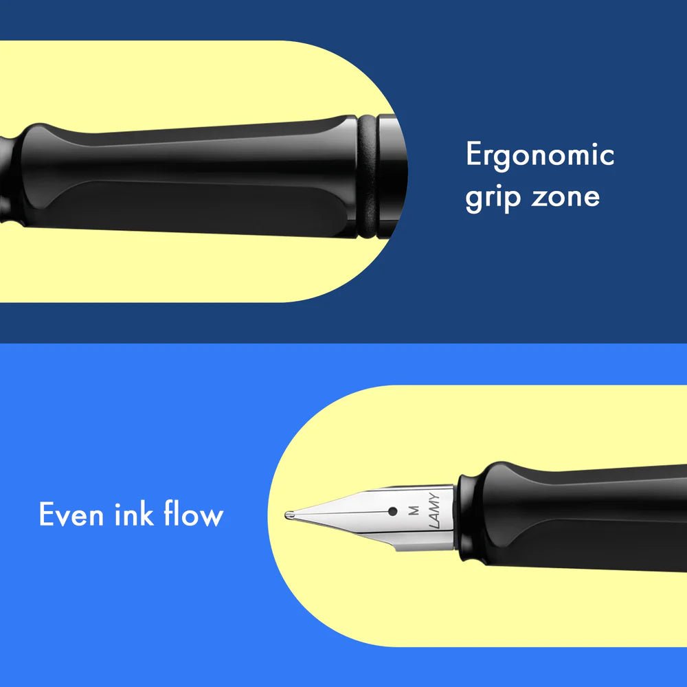 Stylo plume LAMY safari - Black - Extra - fine (EF) - 4014519203964