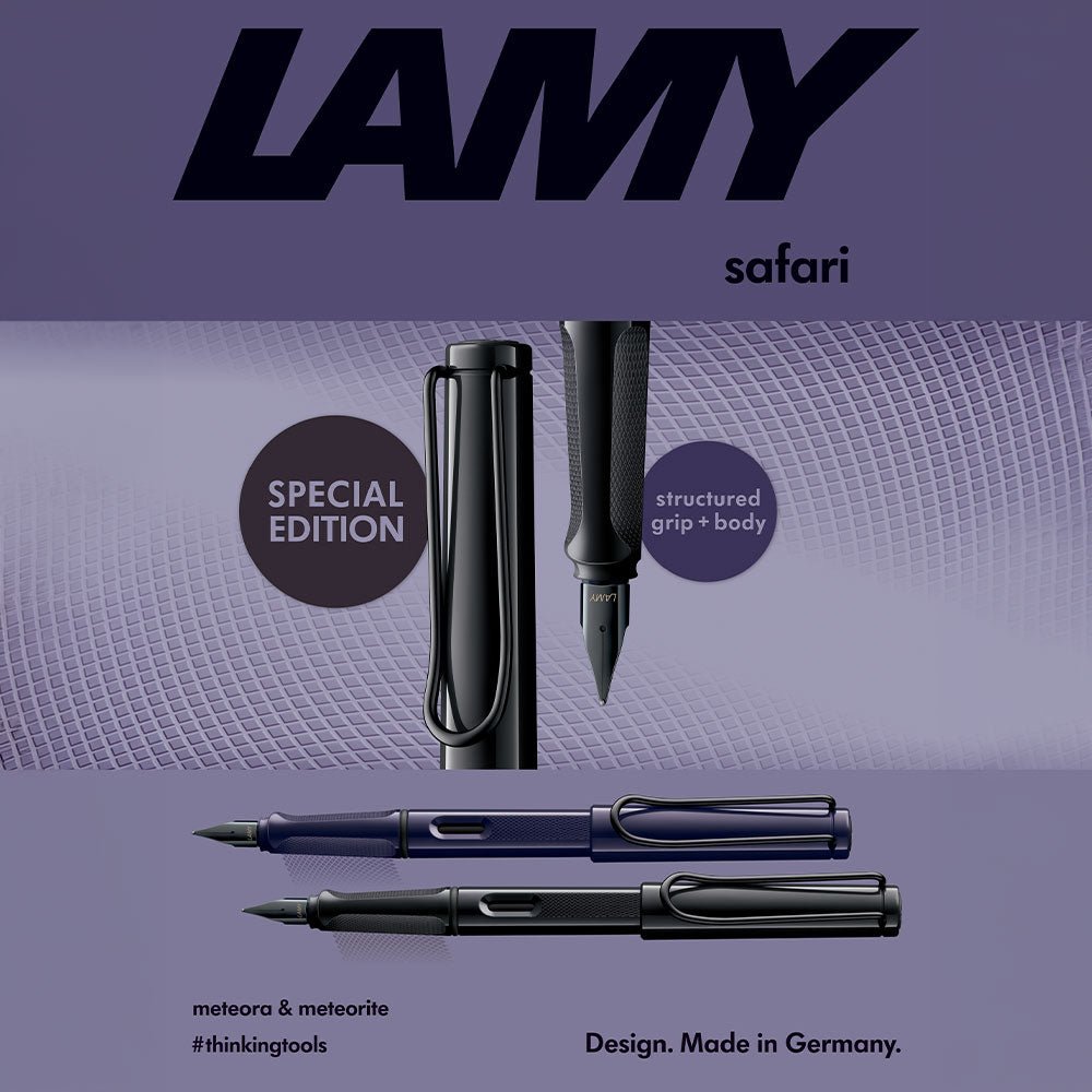 Stylo plume LAMY safari Édition Spéciale 2026 - Meteorite - Extra-fine (EF) - 