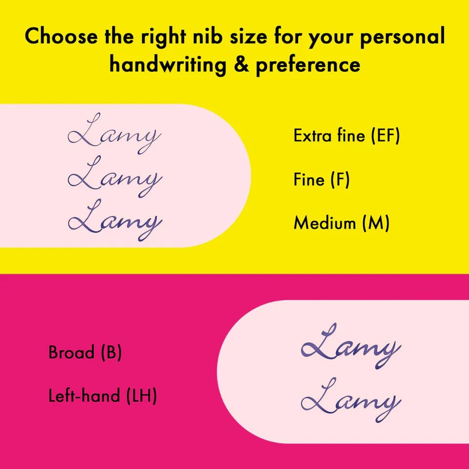 Stylo plume LAMY safari Édition Spéciale 2026 - Neon Pink - Extra - fine (EF) - 