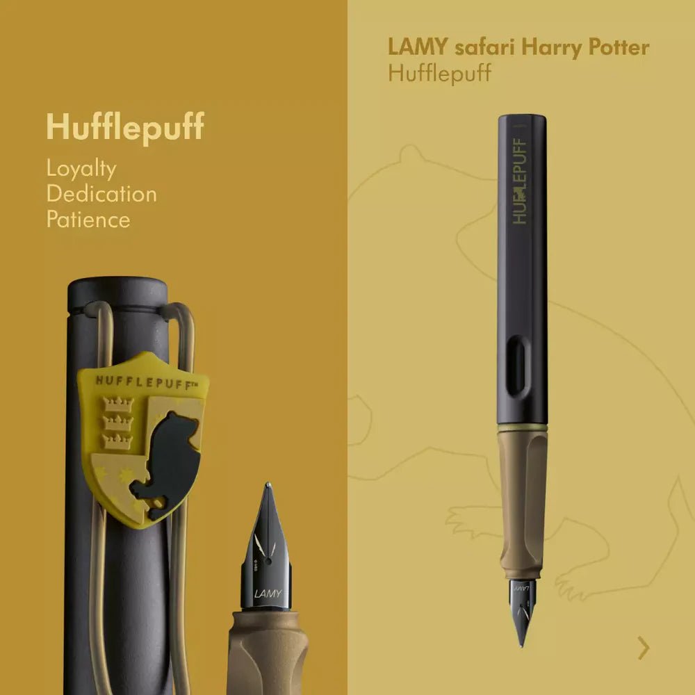 Stylo plume LAMY safari Édition Spéciale Harry Potter - Poufsouffle - Medium (M) - 4014519794882