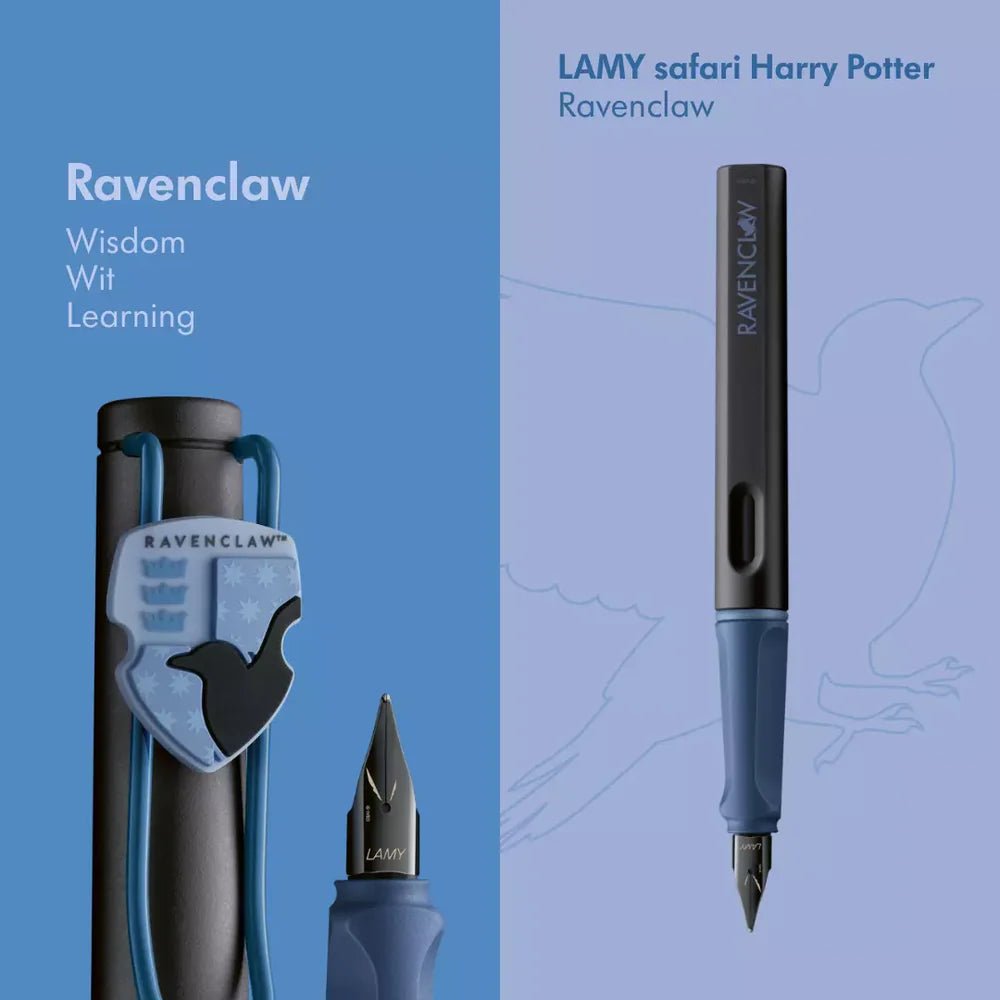 Stylo plume LAMY safari Édition Spéciale Harry Potter - Serdaigle - Medium (M) - 4014519794912