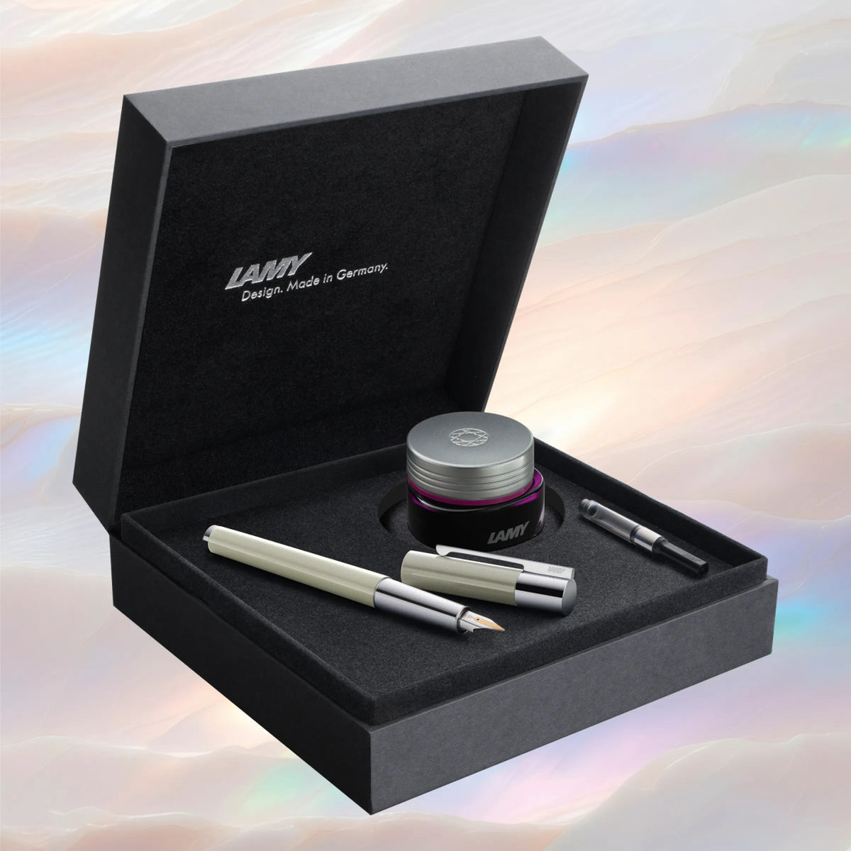 Stylo plume LAMY scala Édition Limitée - Pearl - Fine (F) - 4014519809630
