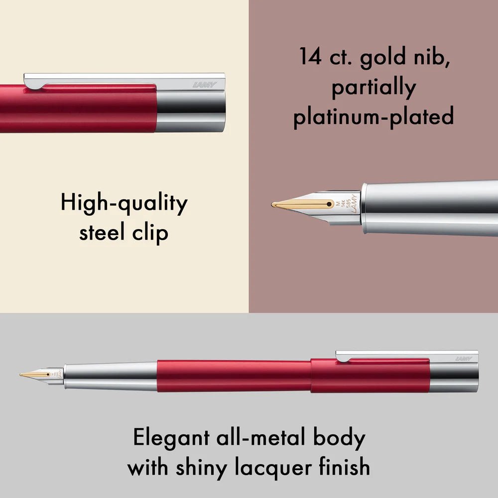 Stylo plume LAMY scala Édition Spéciale - Pianored - Extra - fine (EF) - 