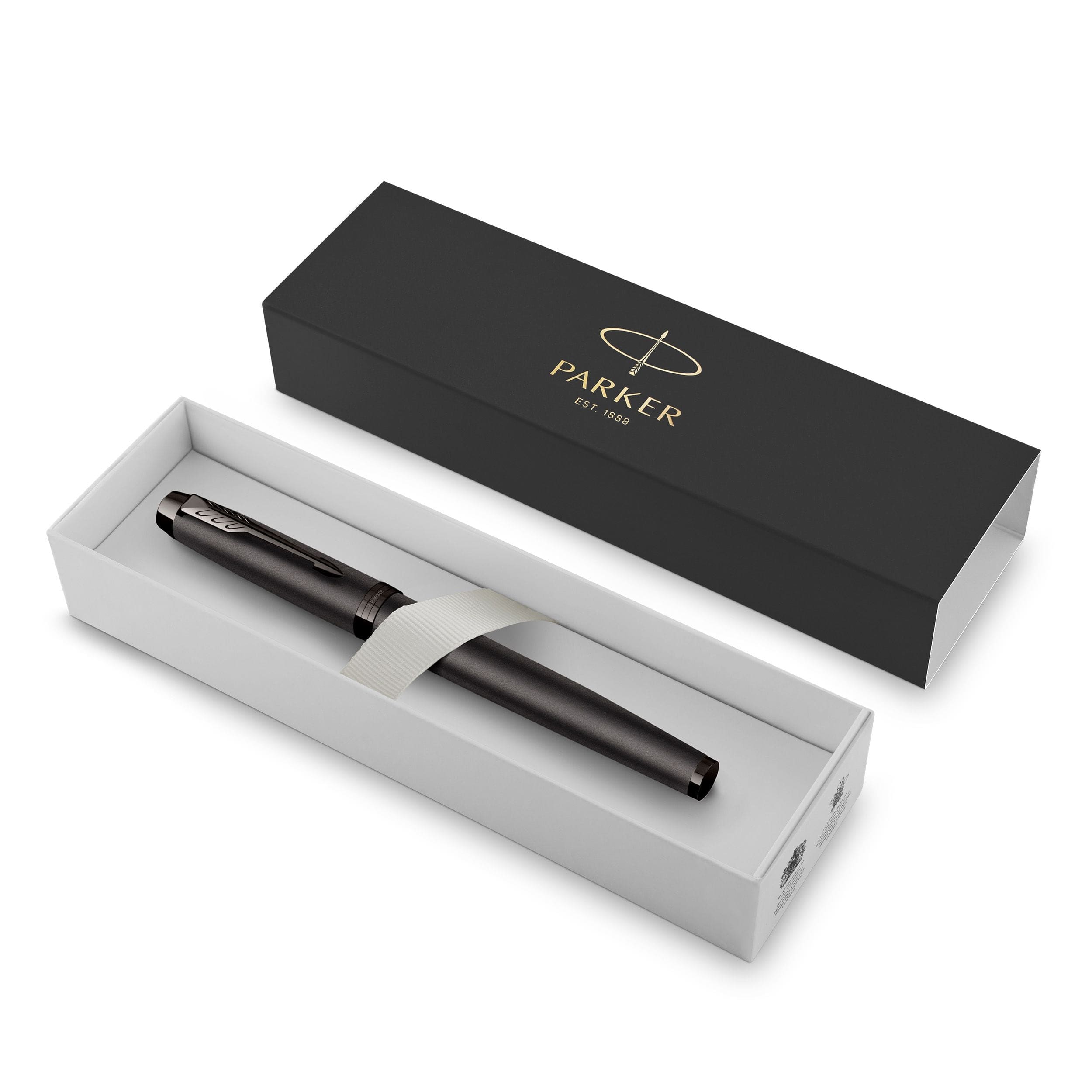 Stylo plume PARKER IM Monochrome - Noir - Fine (F) - 3026981729584