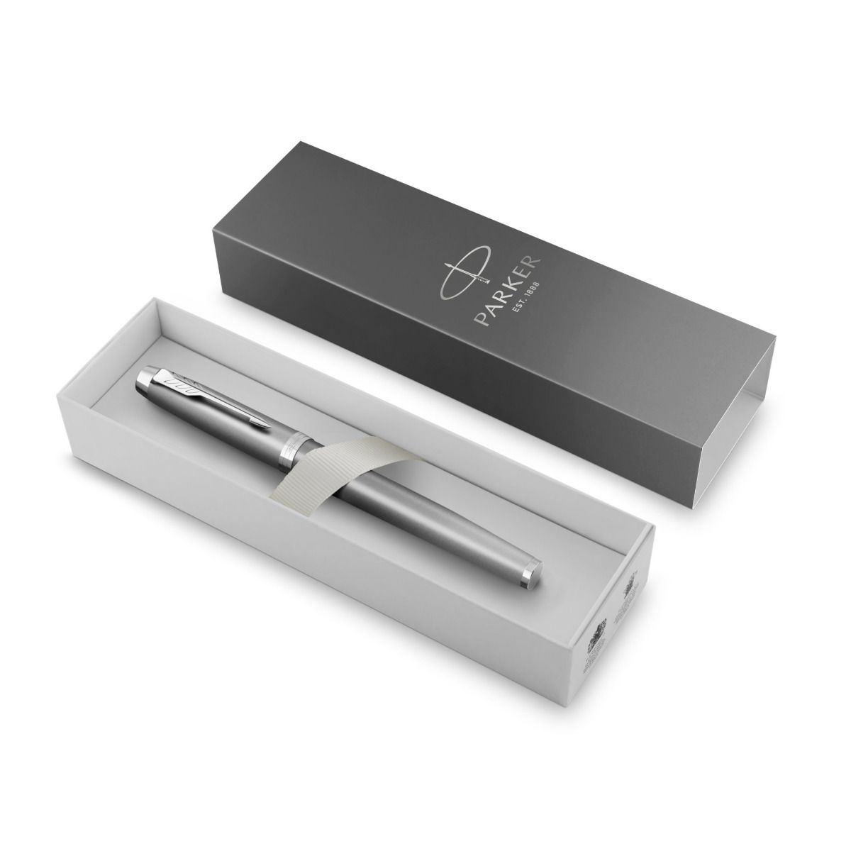 Stylo plume PARKER IM Writing Rituals - Fine (F) - Grey CT - -