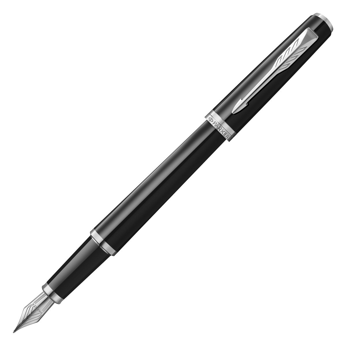 Stylo plume PARKER Meridian - Black CT - Fine (F) - 3026982313966