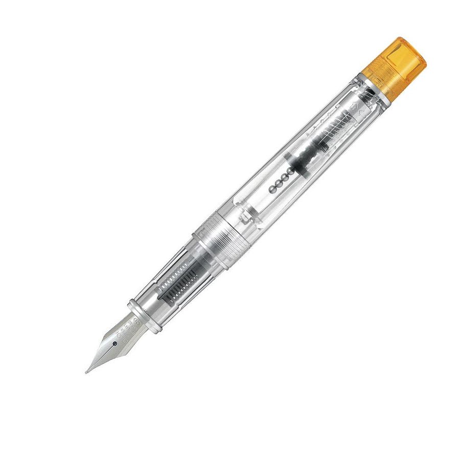 Stylo plume PILOT Prera - Transparent Orange Trim - Fine (F) - 