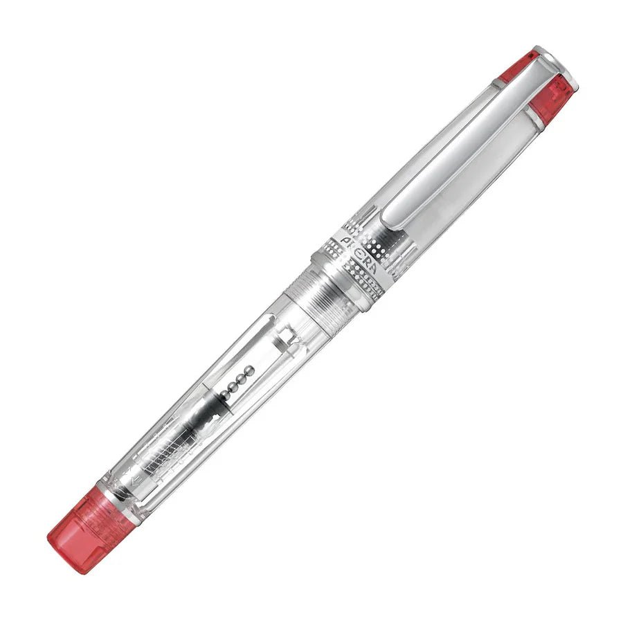 Stylo plume PILOT Prera - Transparent Red Trim - Fine (F) - 