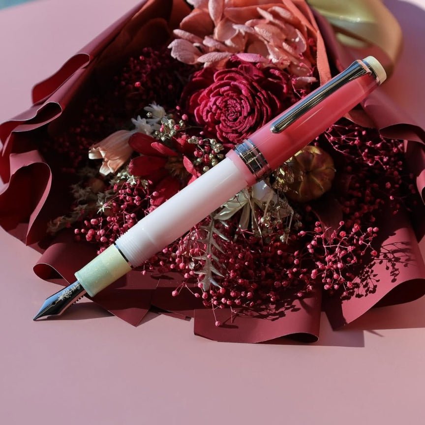 Stylo plume SAILOR Pro Gear Slim Dried Flower - Pink Rose - Fine (F) - 