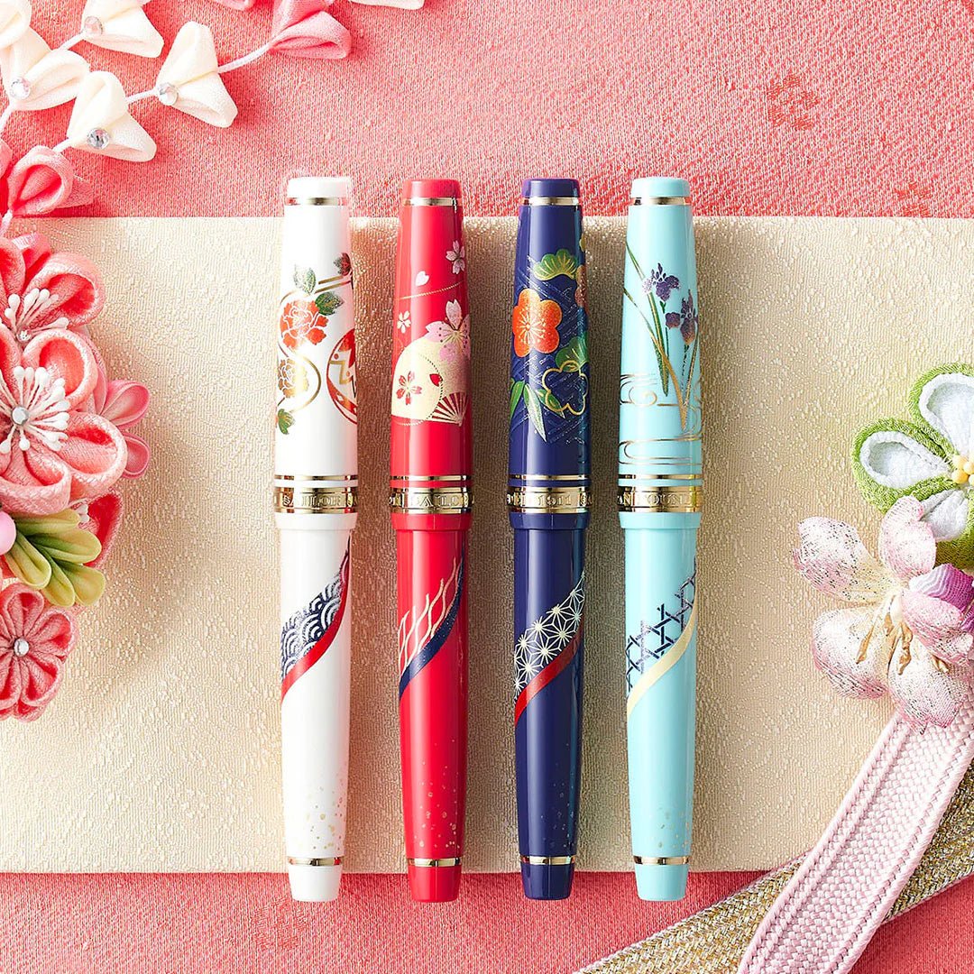 Stylo plume SAILOR Pro Gear Slim Kimono - Happiness - Fine (F) - 4901680178590