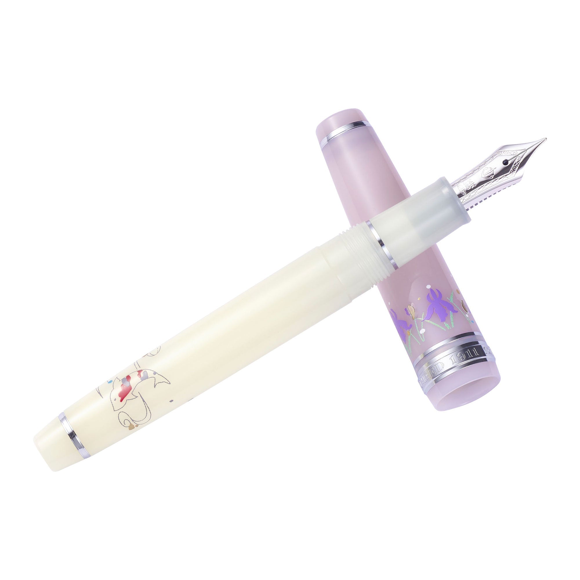 Stylo plume SAILOR Pro Gear Slim Princess Raden - Shirotae - Fine (F) - 4901680172666