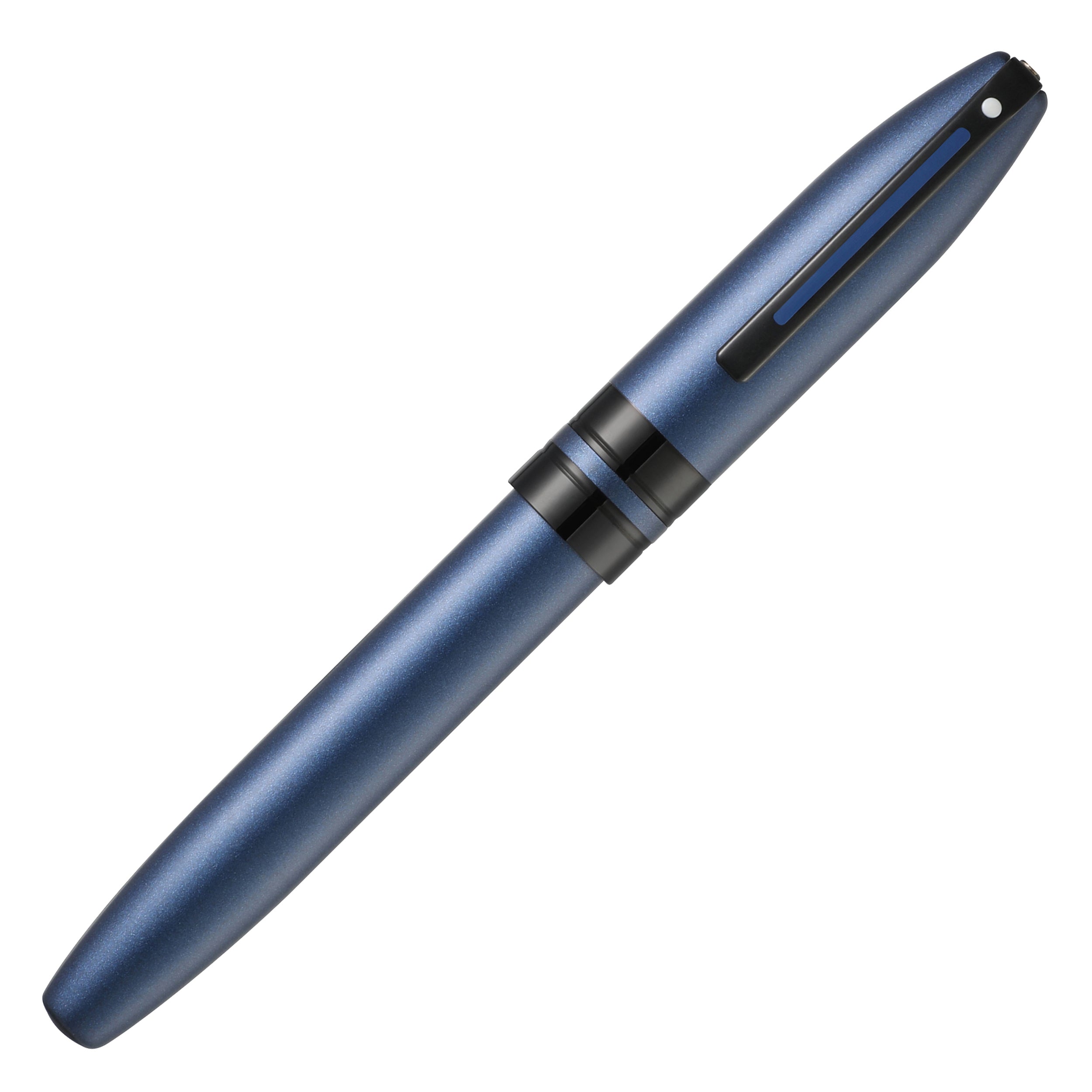 Stylo plume SHEAFFER Icon - Gloss Metallic Blue BT - Fine (F) - 0074040331455