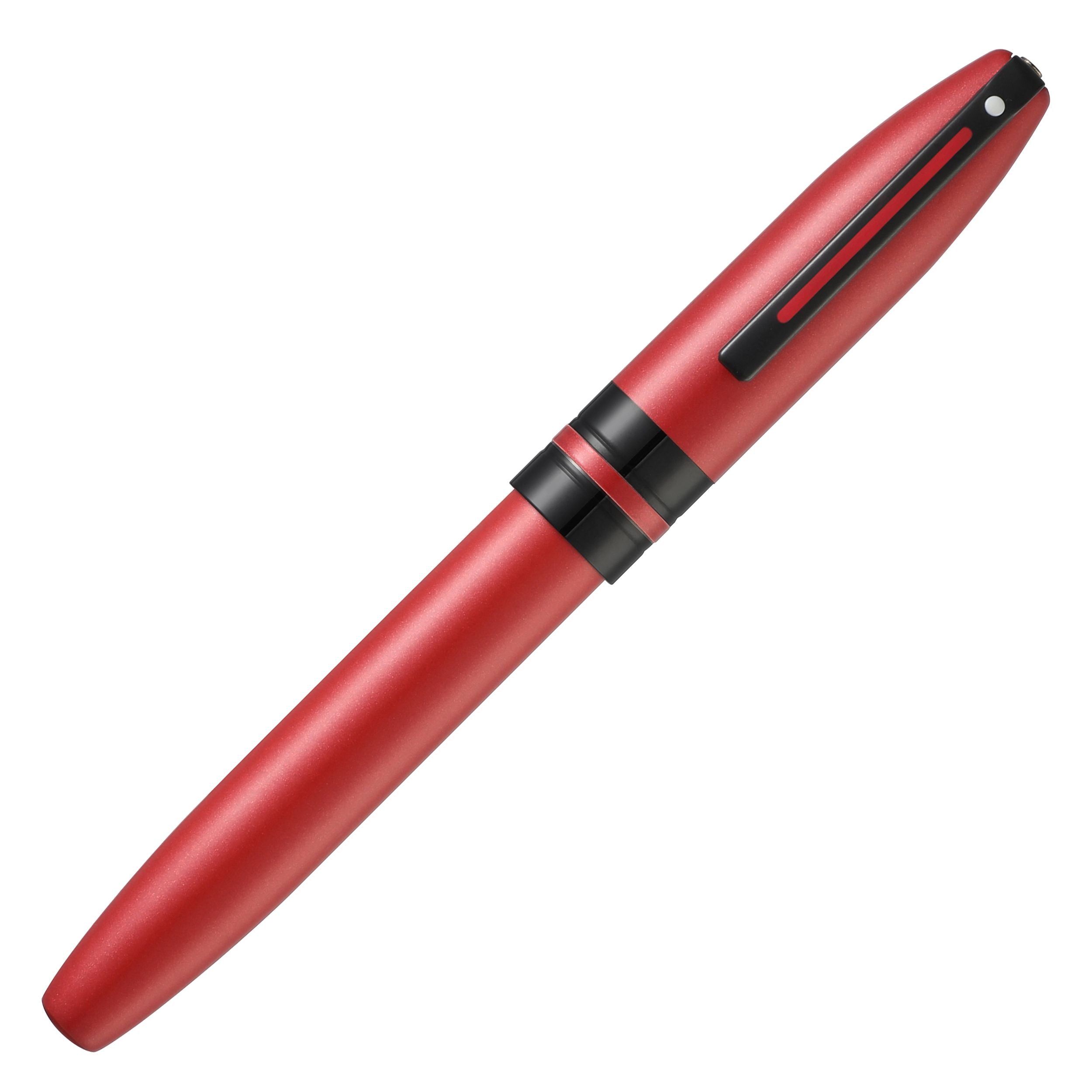 Stylo plume SHEAFFER Icon - Gloss Metallic Red BT - Fine (F) - 0074040325416