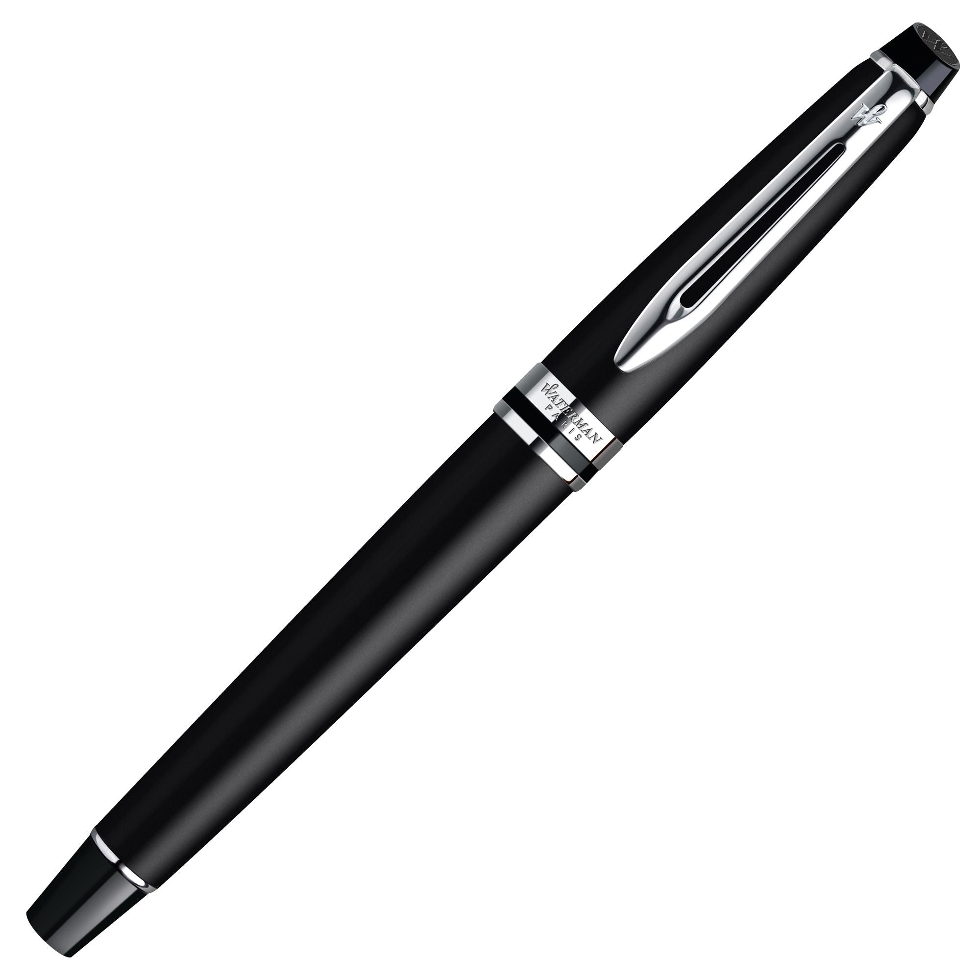 Stylo plume WATERMAN Expert - Noir Mat CT - Fine (F) - 