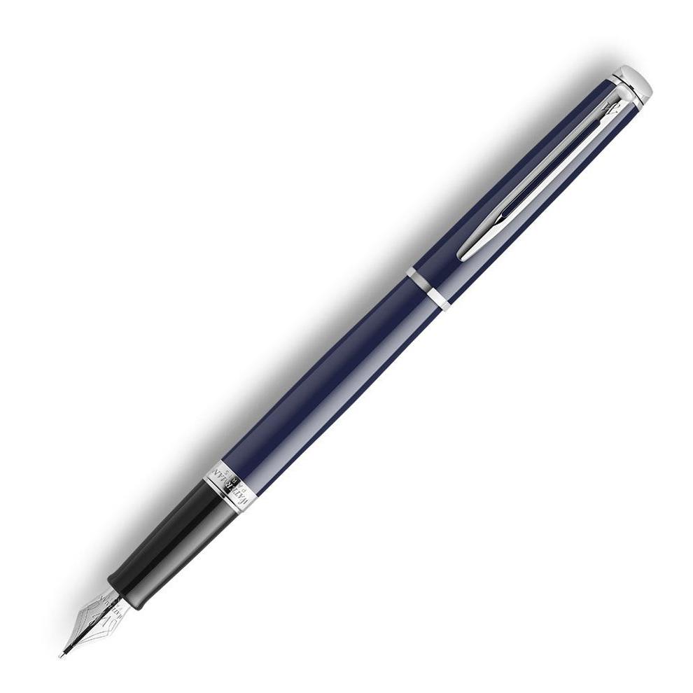 Stylo plume WATERMAN Hémisphère - Bleu Laqué CT - Fine (F) - 